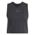 Power 3 Stripes Boxy Linne Damer-Svart