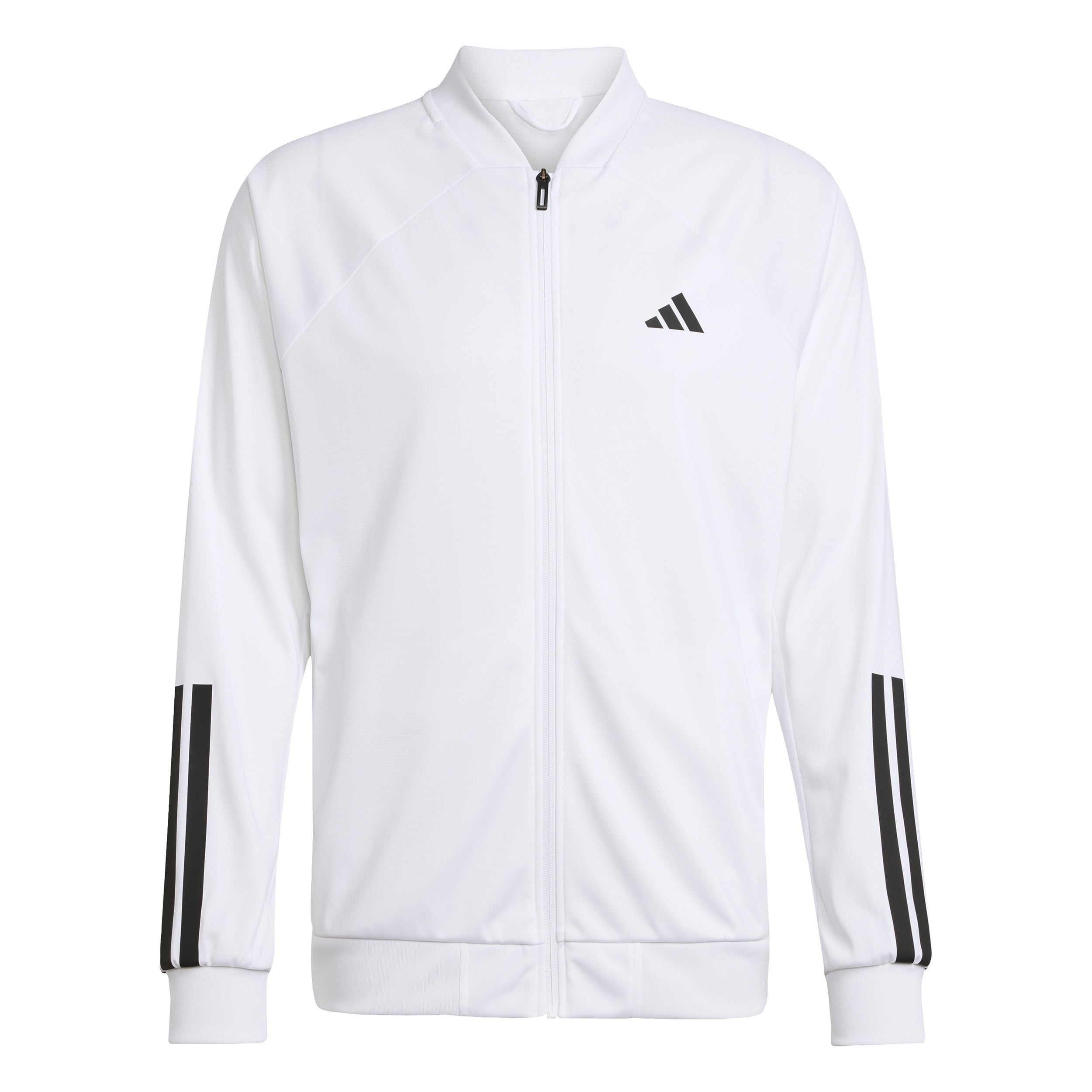 adidas 3Stripes Knit Träningsjacka Herrar - vit, svart