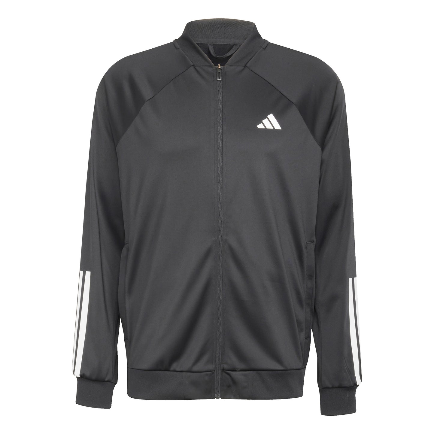 adidas 3Stripes Knit Träningsjacka Herrar - svart, vit