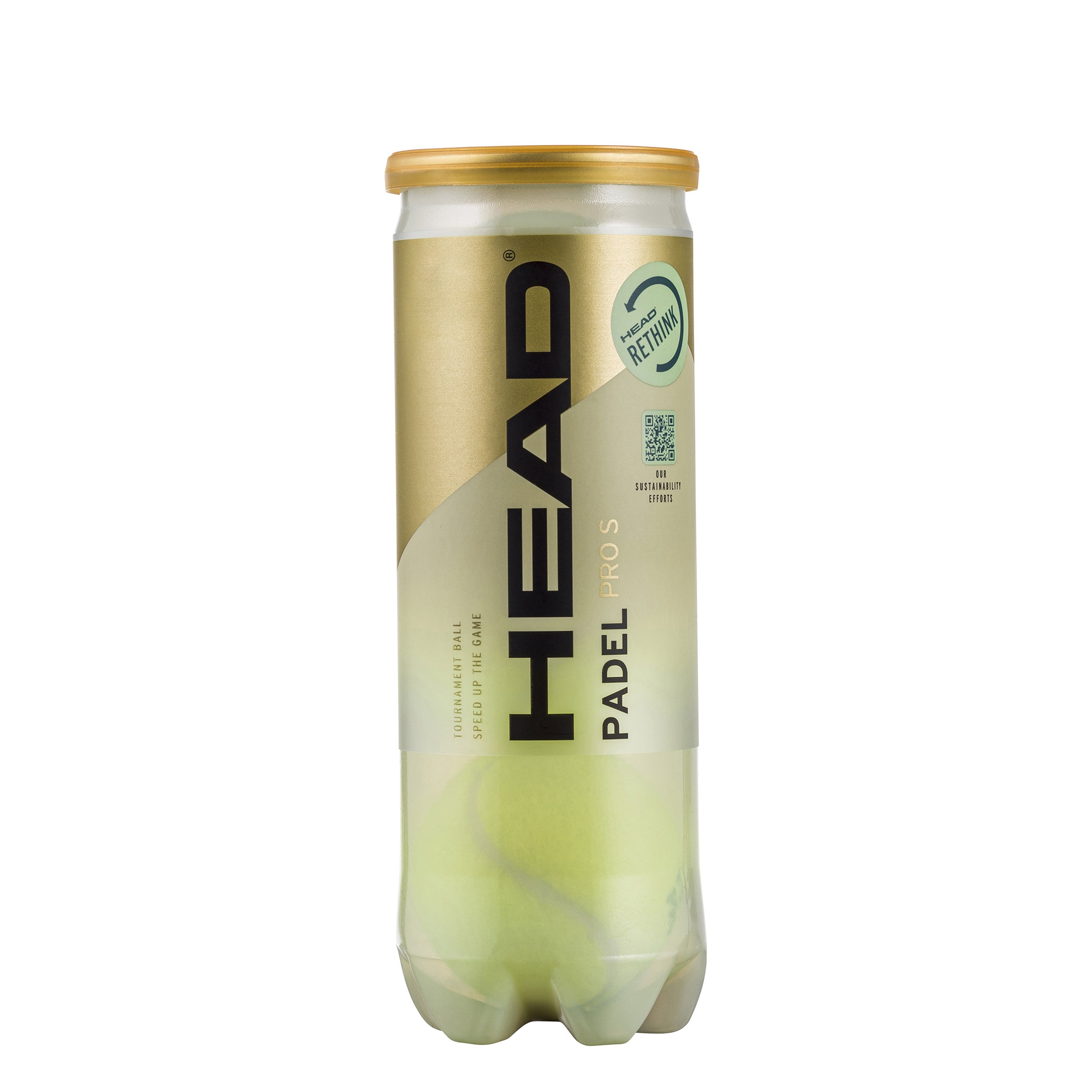 HEAD Padel Pro S 3-pack rör