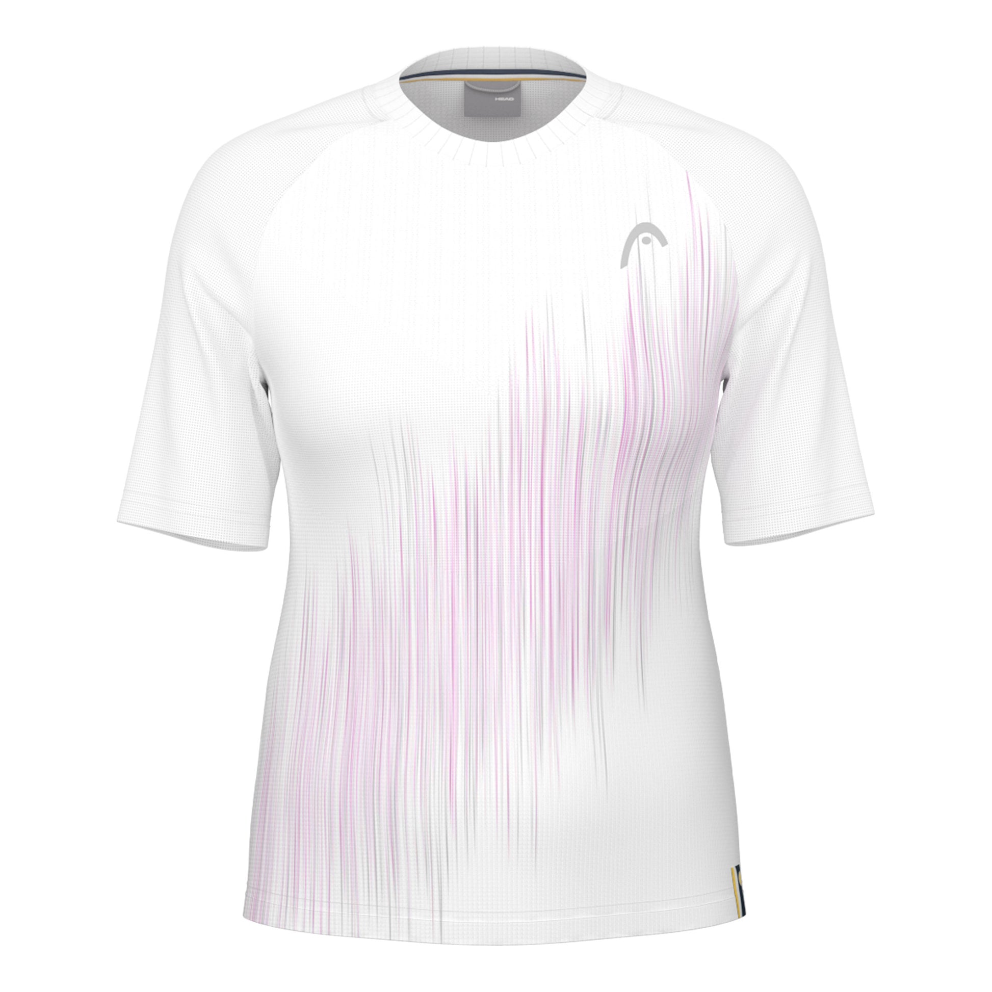 HEAD Performance T-shirt Damer-Vit,Berry