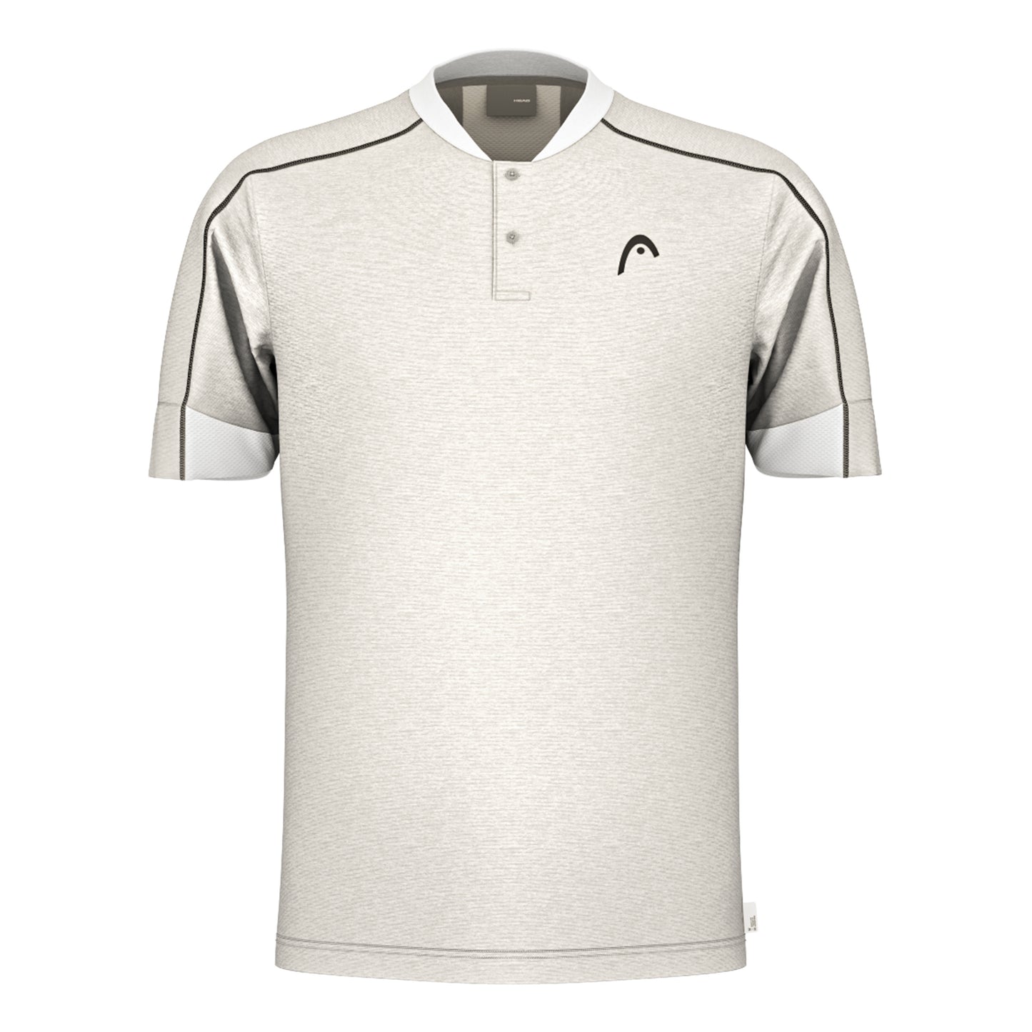 HEAD Play Tech Polo Herrar-Ljusgrå