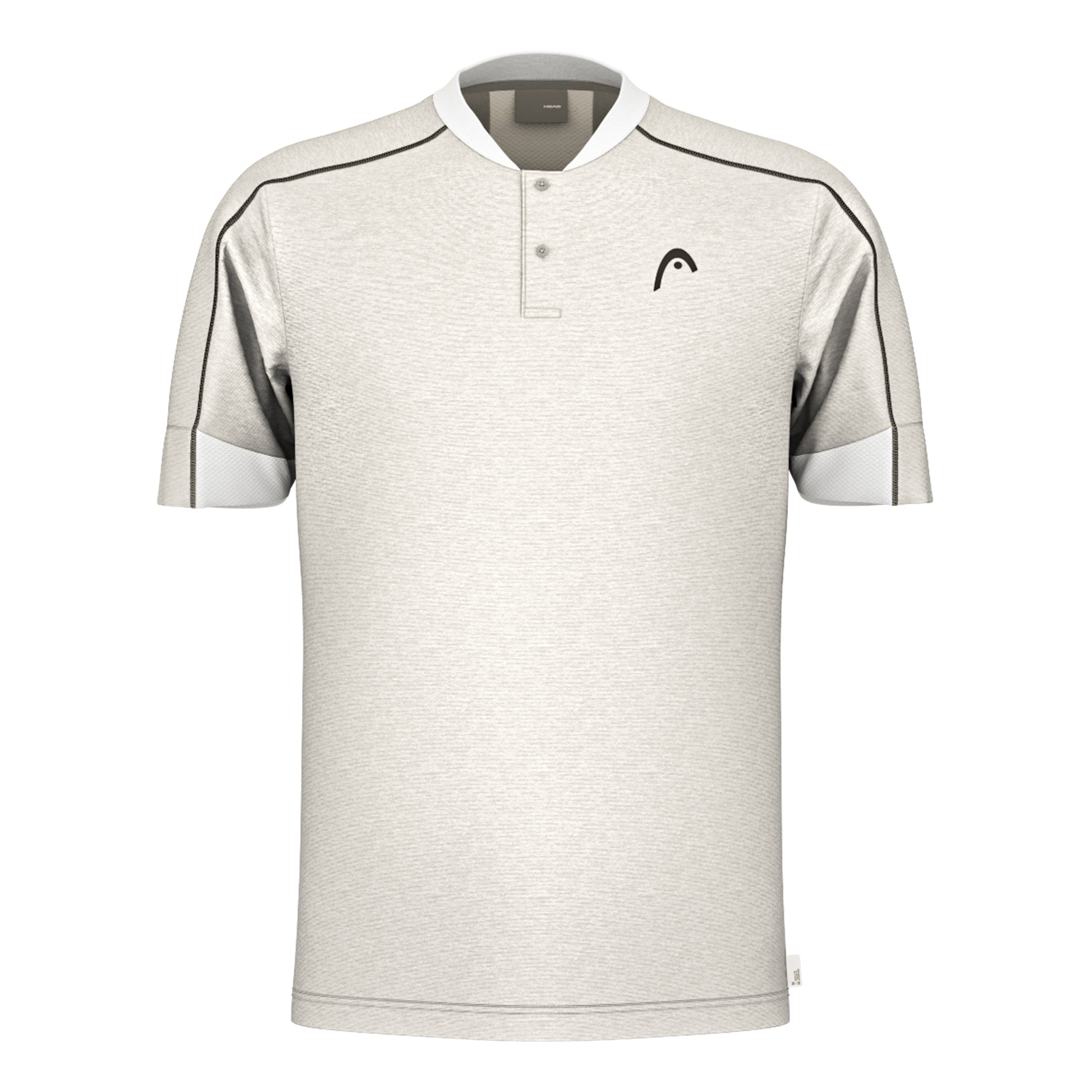 HEAD Play Tech Polo Herrar-Ljusgrå
