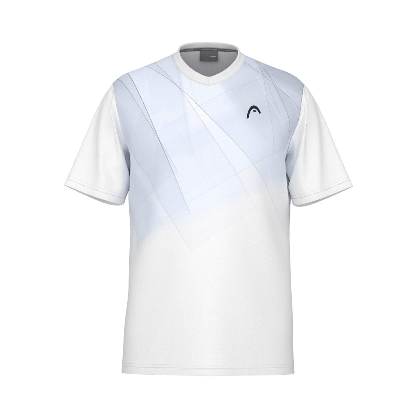 HEAD Topspin T-shirt Pojkar-Vit,Mörkblå