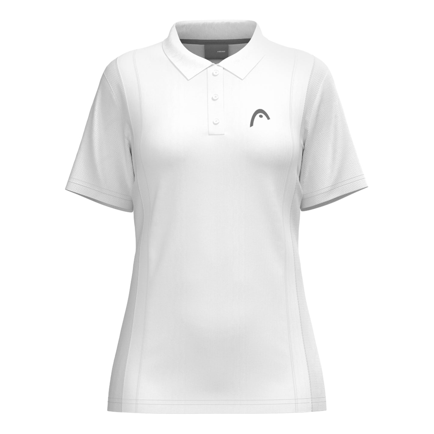 HEAD Club 25 Tech Polo Damer-Vit