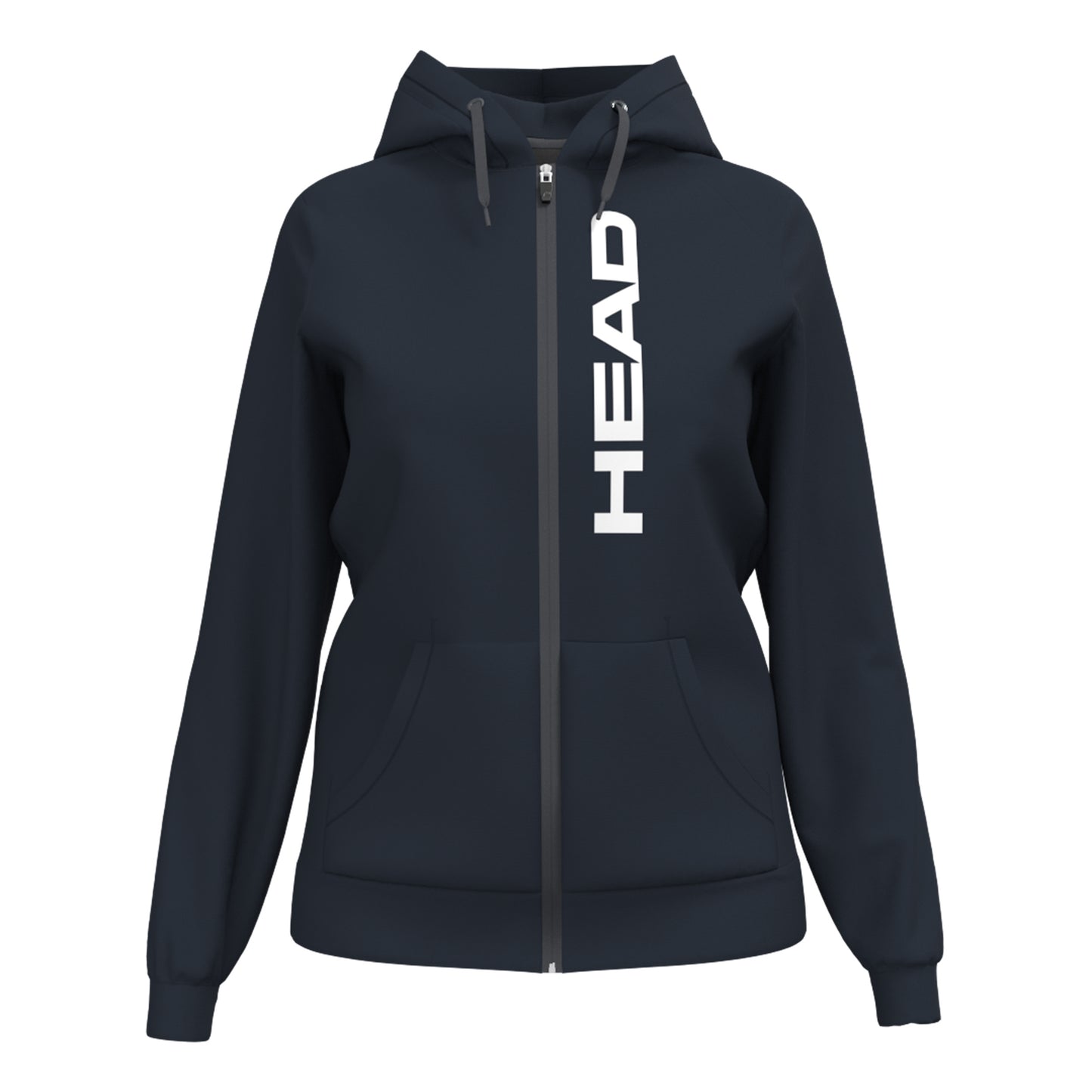 HEAD Club Original Full Zip Sweat-jacka Damer-Mörkblå
