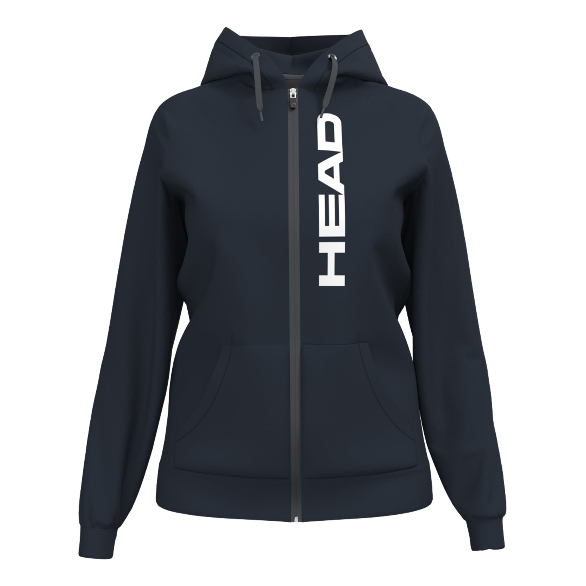 HEAD Club Original Full Zip Sweat-jacka Damer-Mörkblå