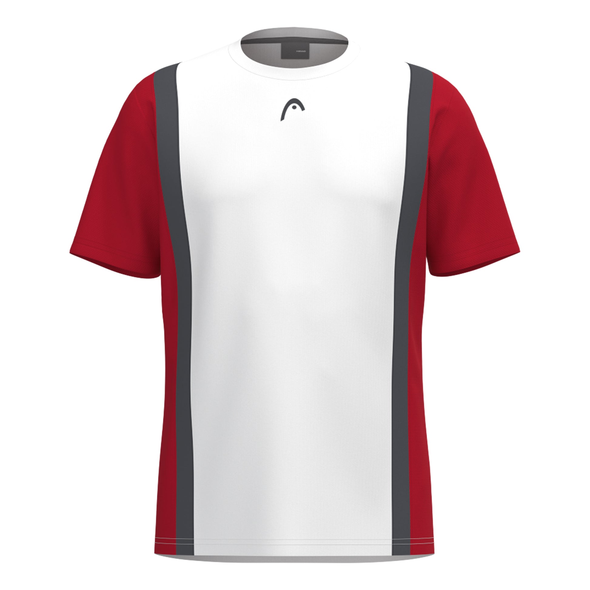 HEAD Club 25 Tech T-shirt Herrar-Röd,Vit