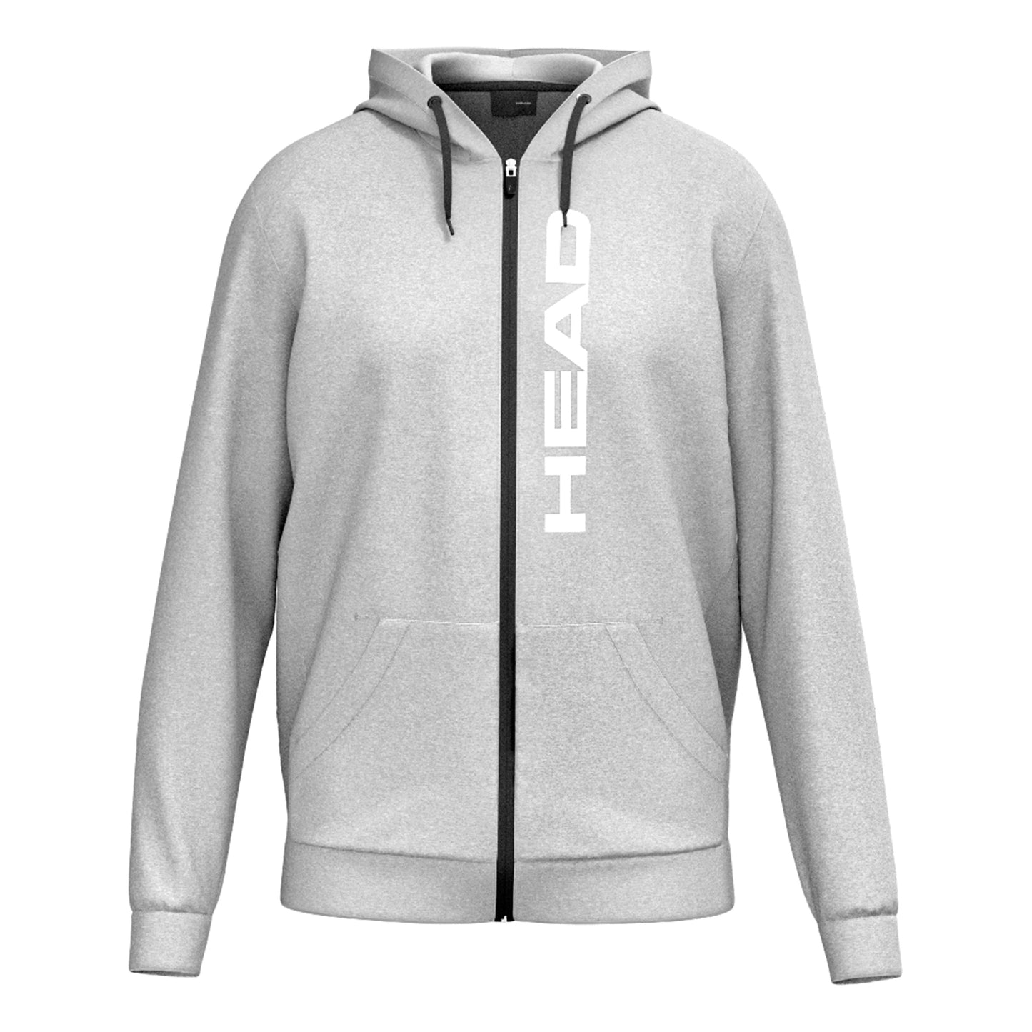 HEAD Club Original Full Zip Sweat-jacka Herrar-Ljusgrå