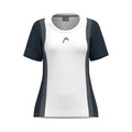 Club 25 Tech T-shirt Flickor - mörkblå, vit
