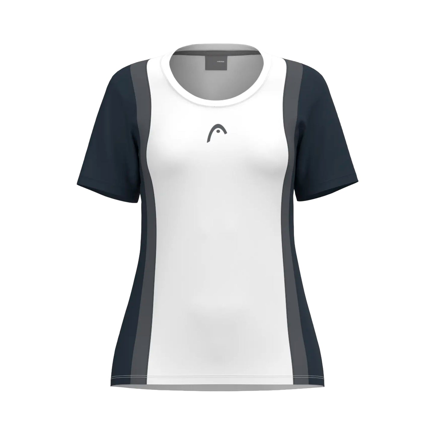 HEAD Club 25 Tech T-shirt Flickor - mörkblå, vit