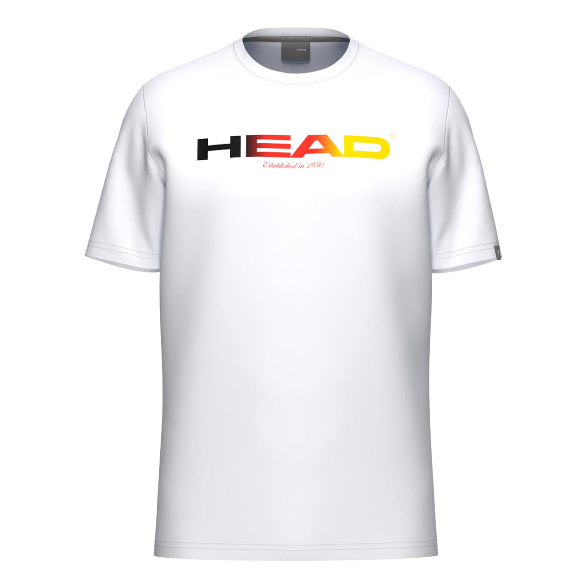 HEAD DTB Rainbow T-shirt Herrar-vit