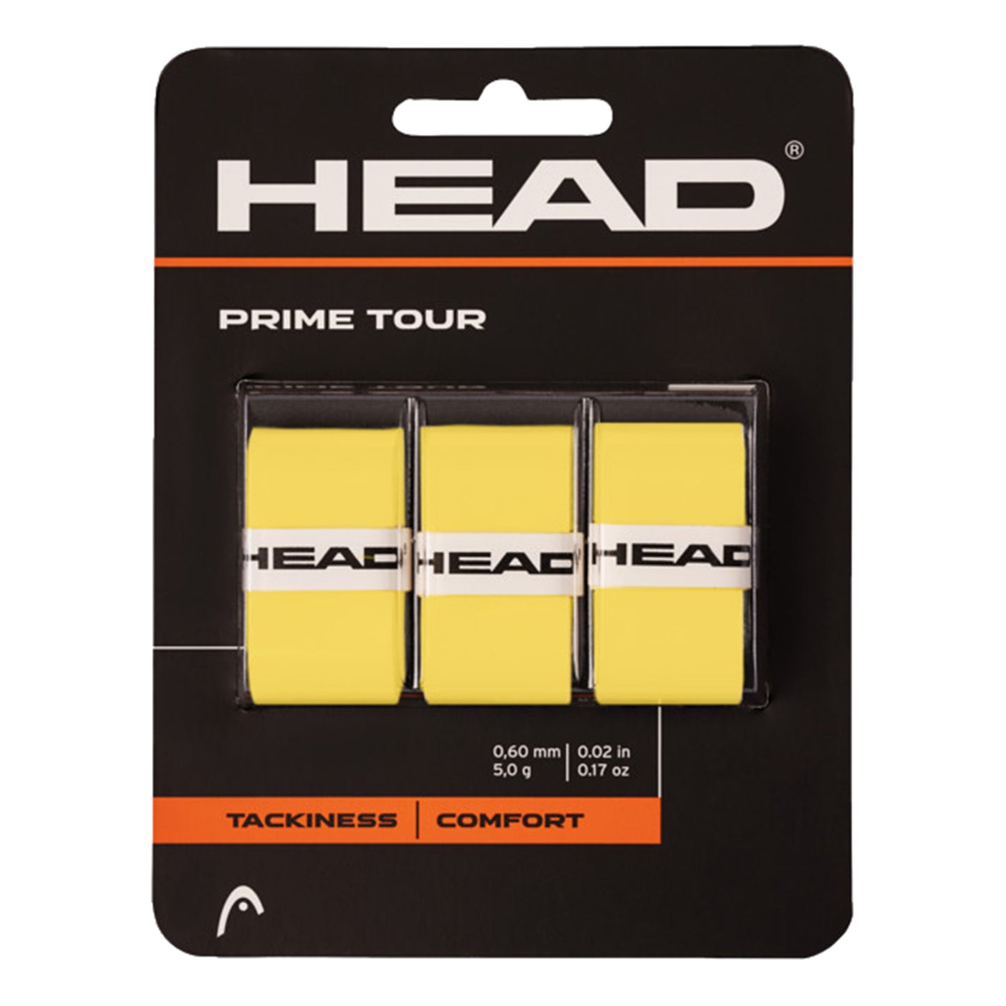 HEAD Prime Tour 3-pack - gul
