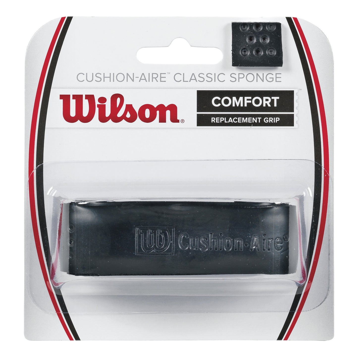 Wilson Cushion-Aire Classic Sponge Enpack-Svart