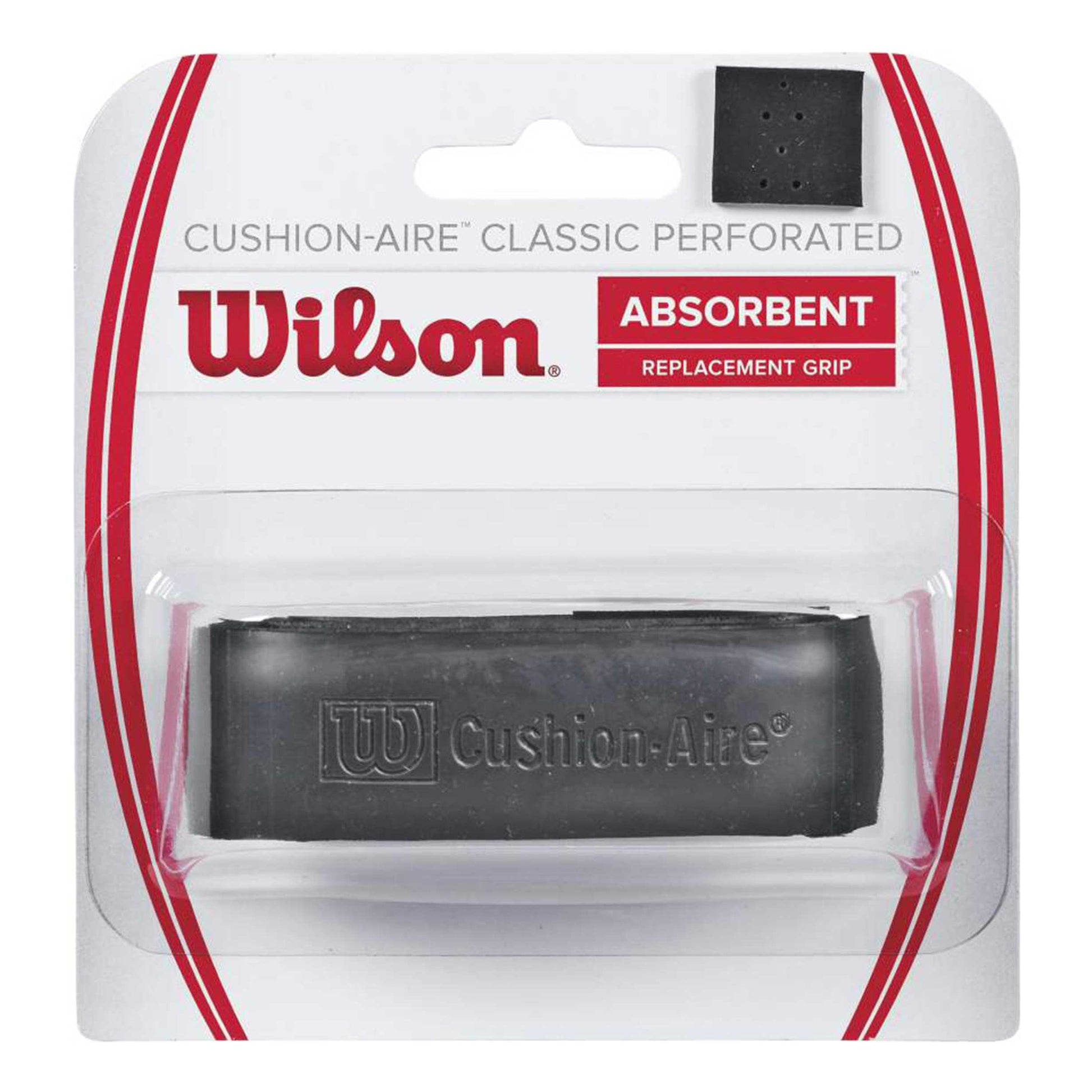 Wilson Cushion-Aire Classic Perforated Enpack-Svart
