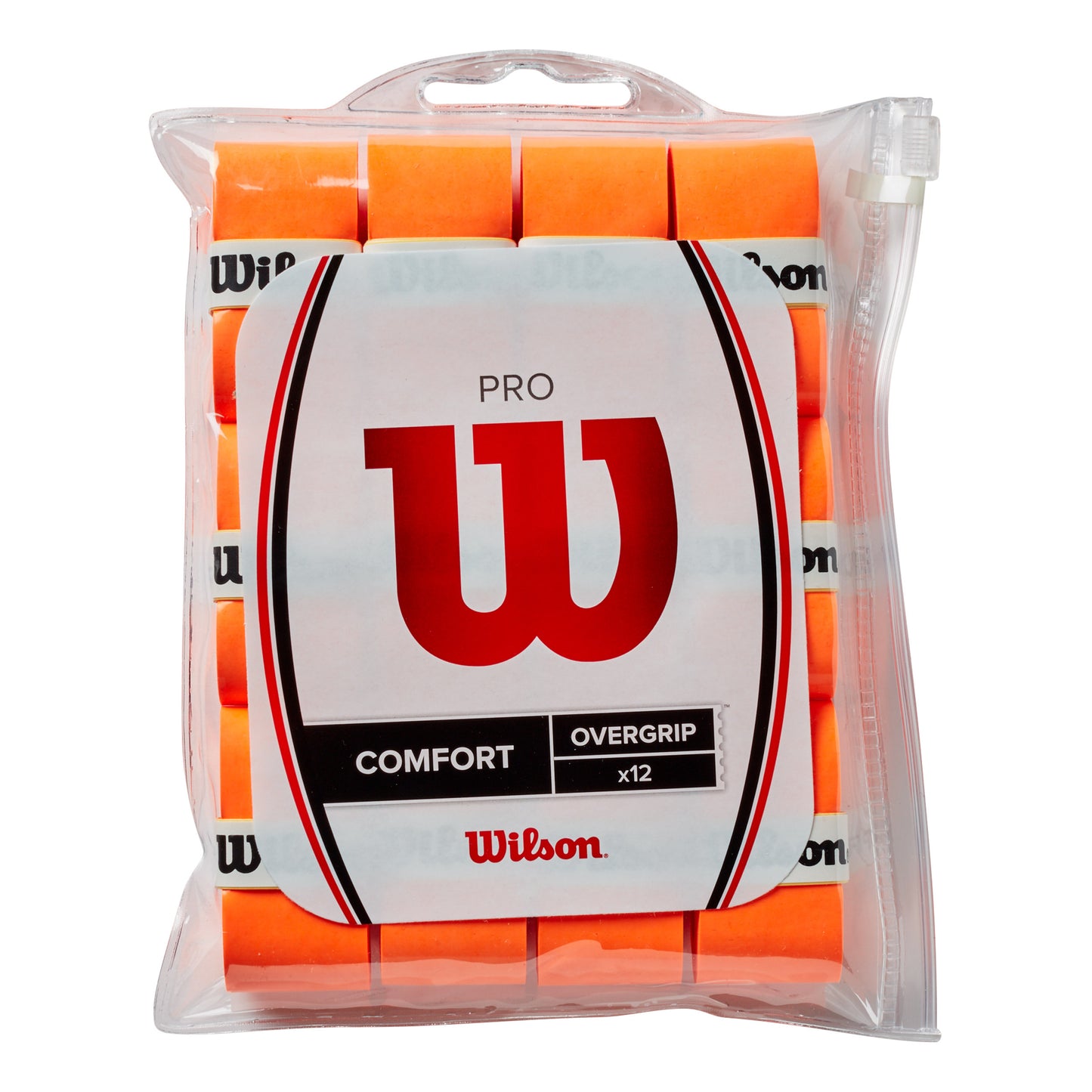 Wilson Burn Pro Overgrip 12-pack-Orange