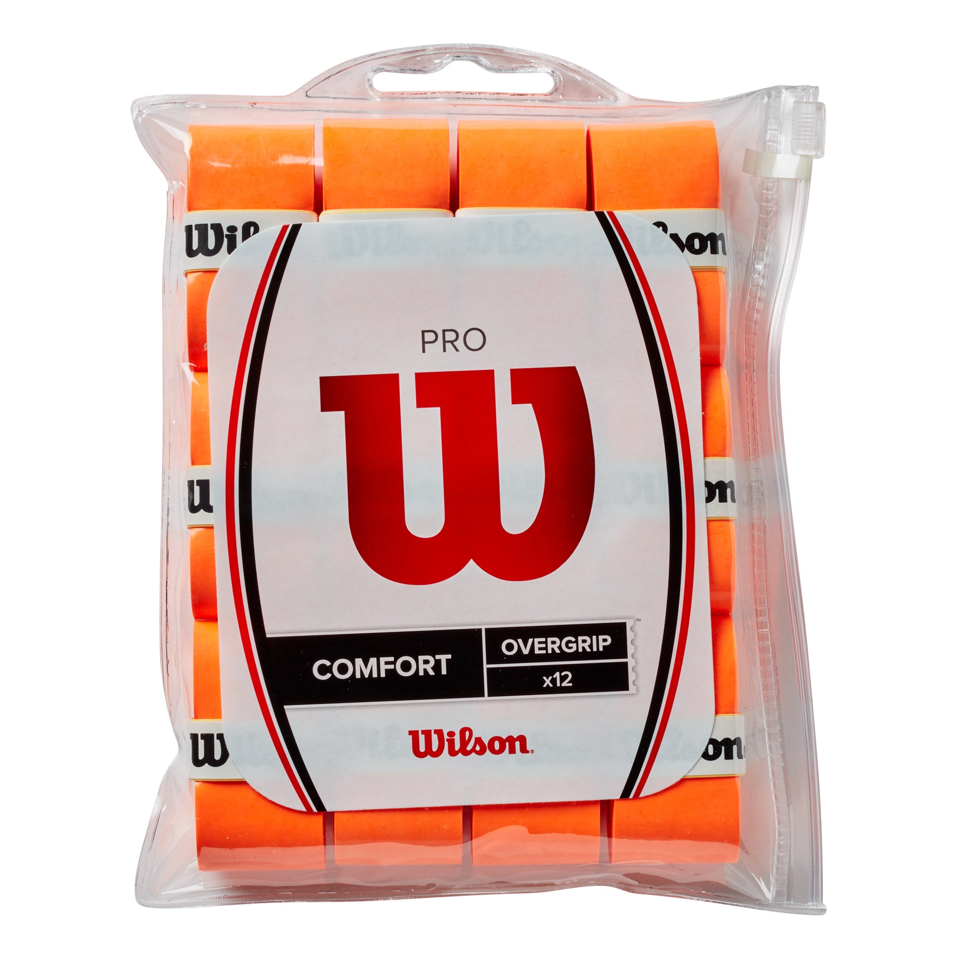 Wilson Burn Pro Overgrip 12-pack-Orange