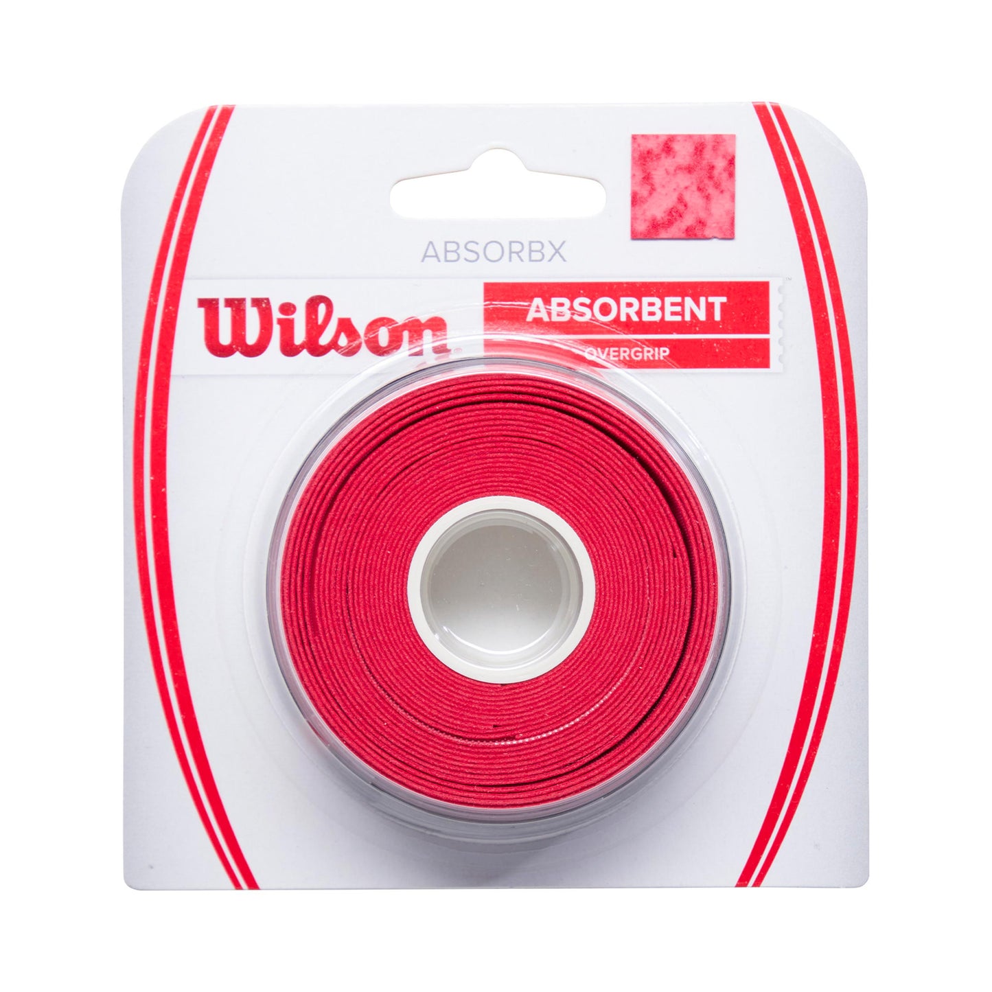 Wilson Dry 3-pack-Röd