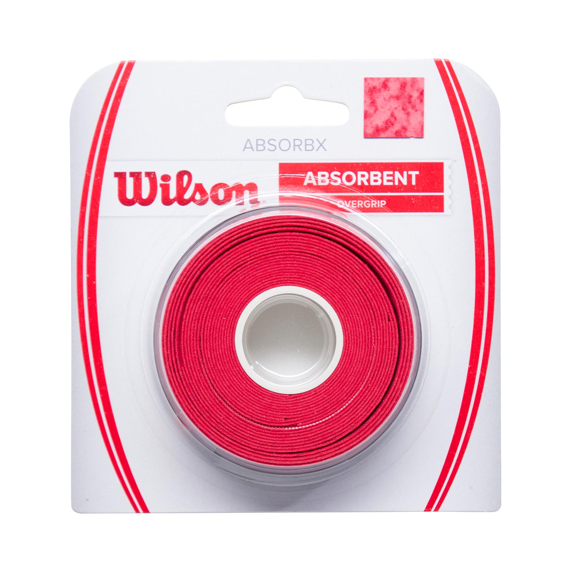 Wilson Dry 3-pack-Röd