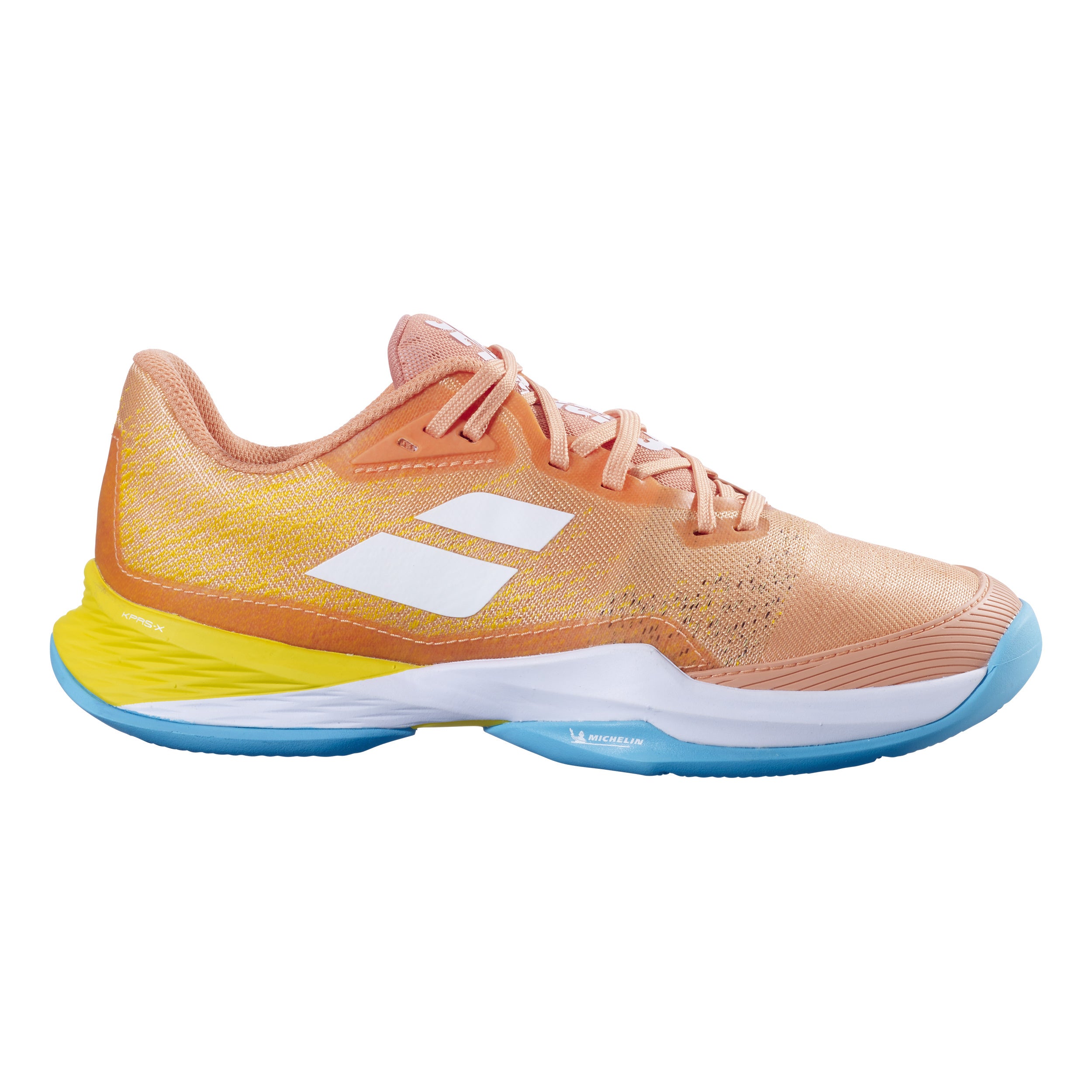 Babolat Jet Mach 3 Sko För Grus Damer-Apricot,Gul