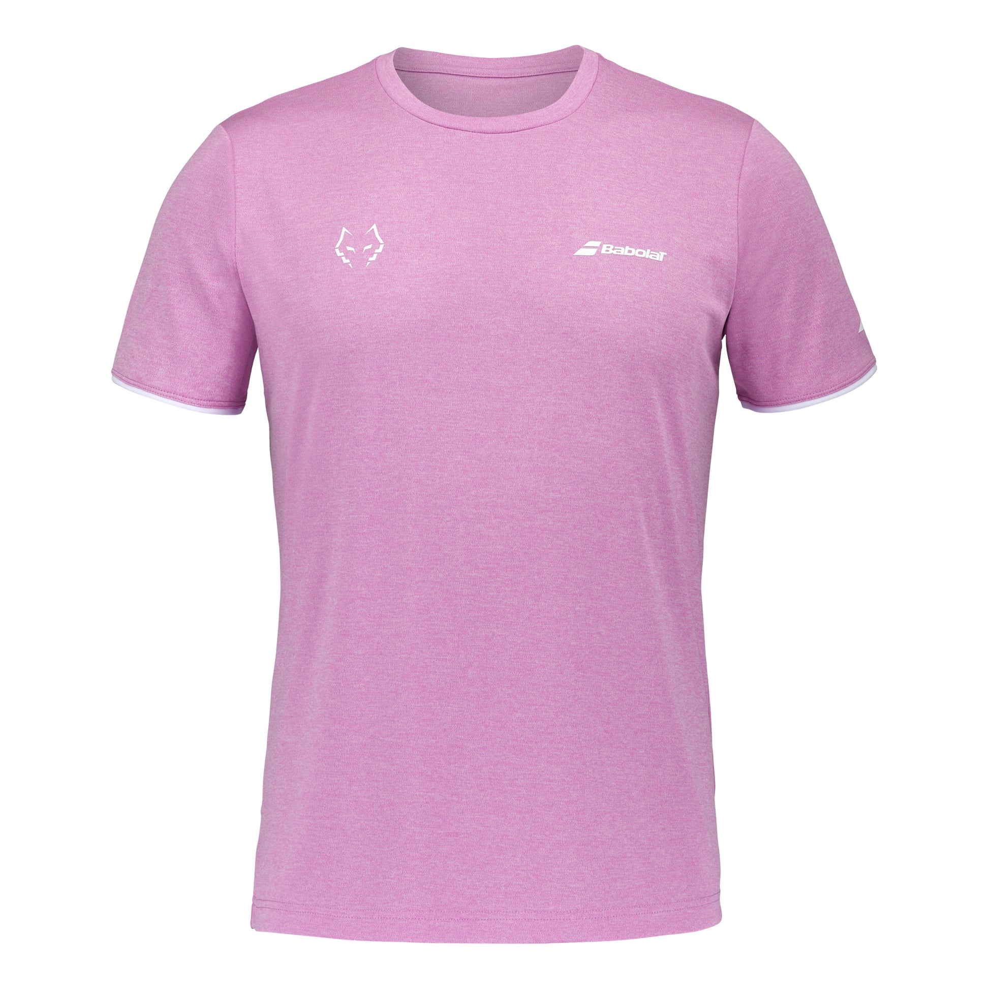 Babolat CREW LEBRON T-shirt Herrar-Lila
