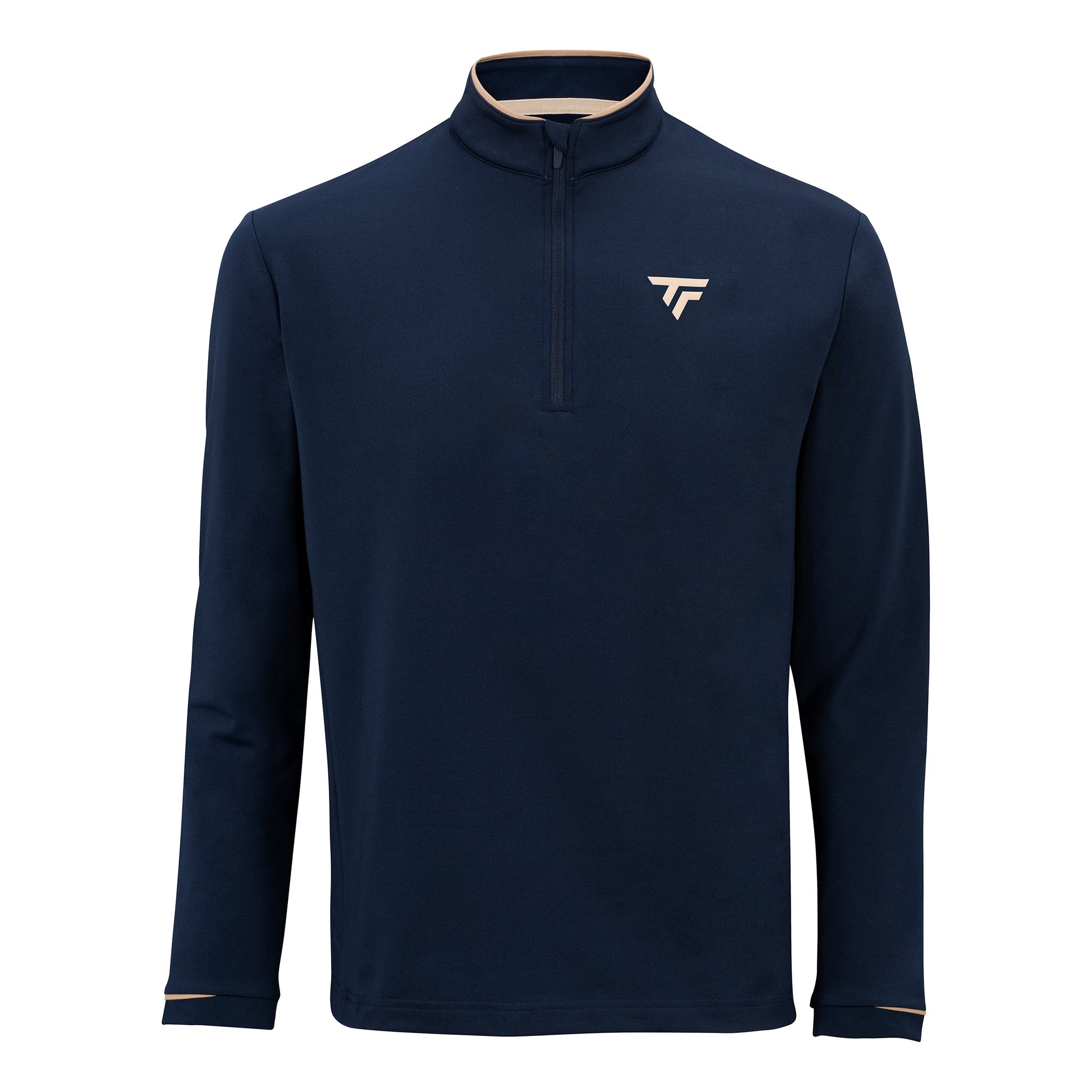 Tecnifibre Thermozip Långärmat Herrar - mörkblå