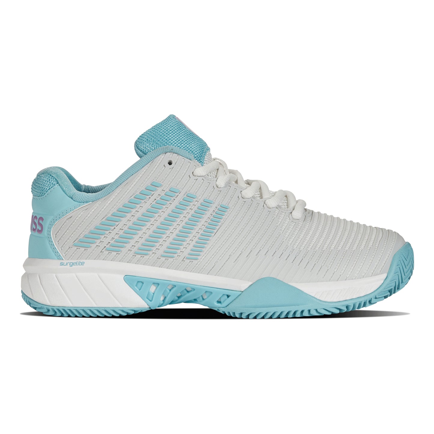 K-Swiss Hypercourt Express 2 Sko för grus Special Edition Damer - vit, turkos