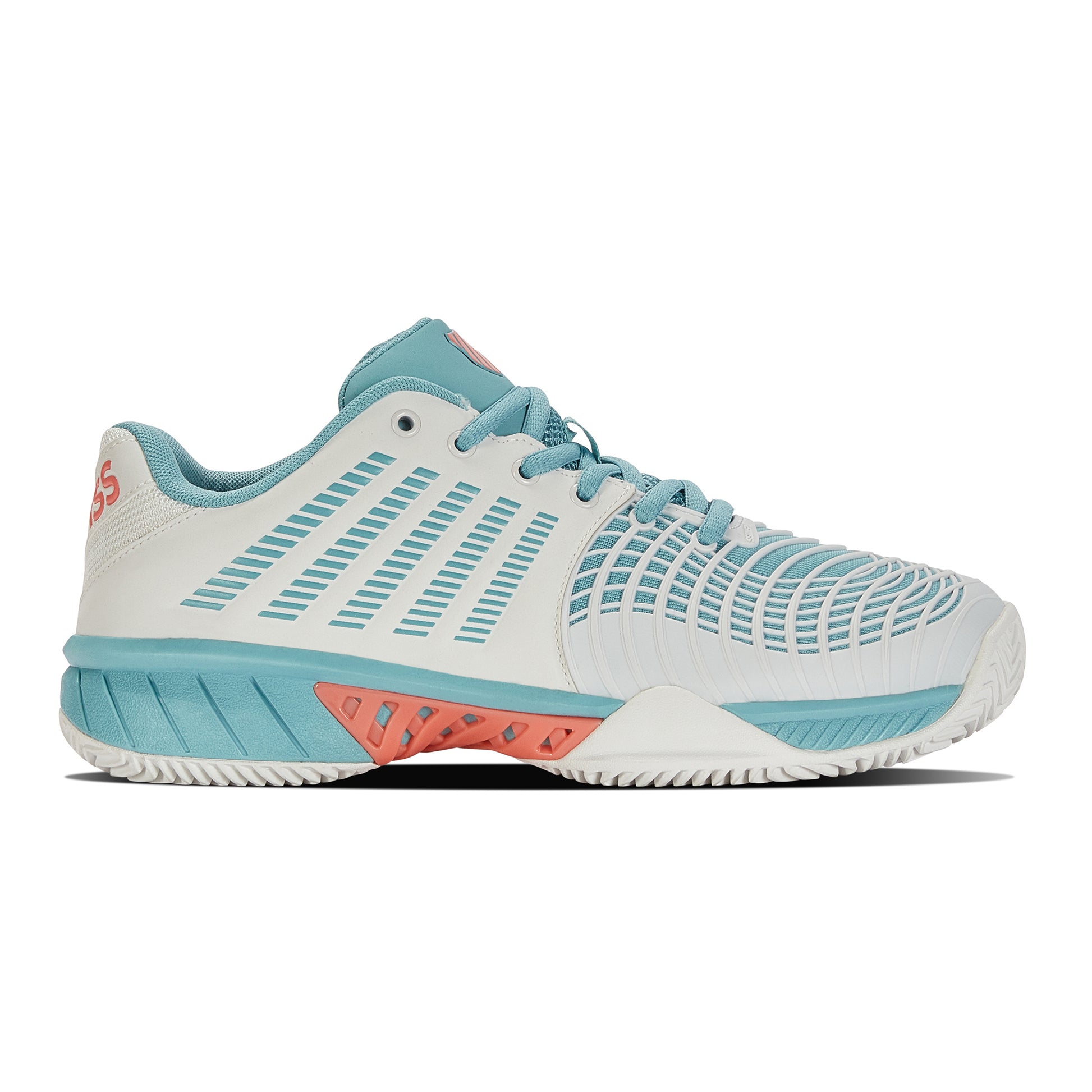 K-Swiss Express Light 3 Sko för grus Damer - vit, mint