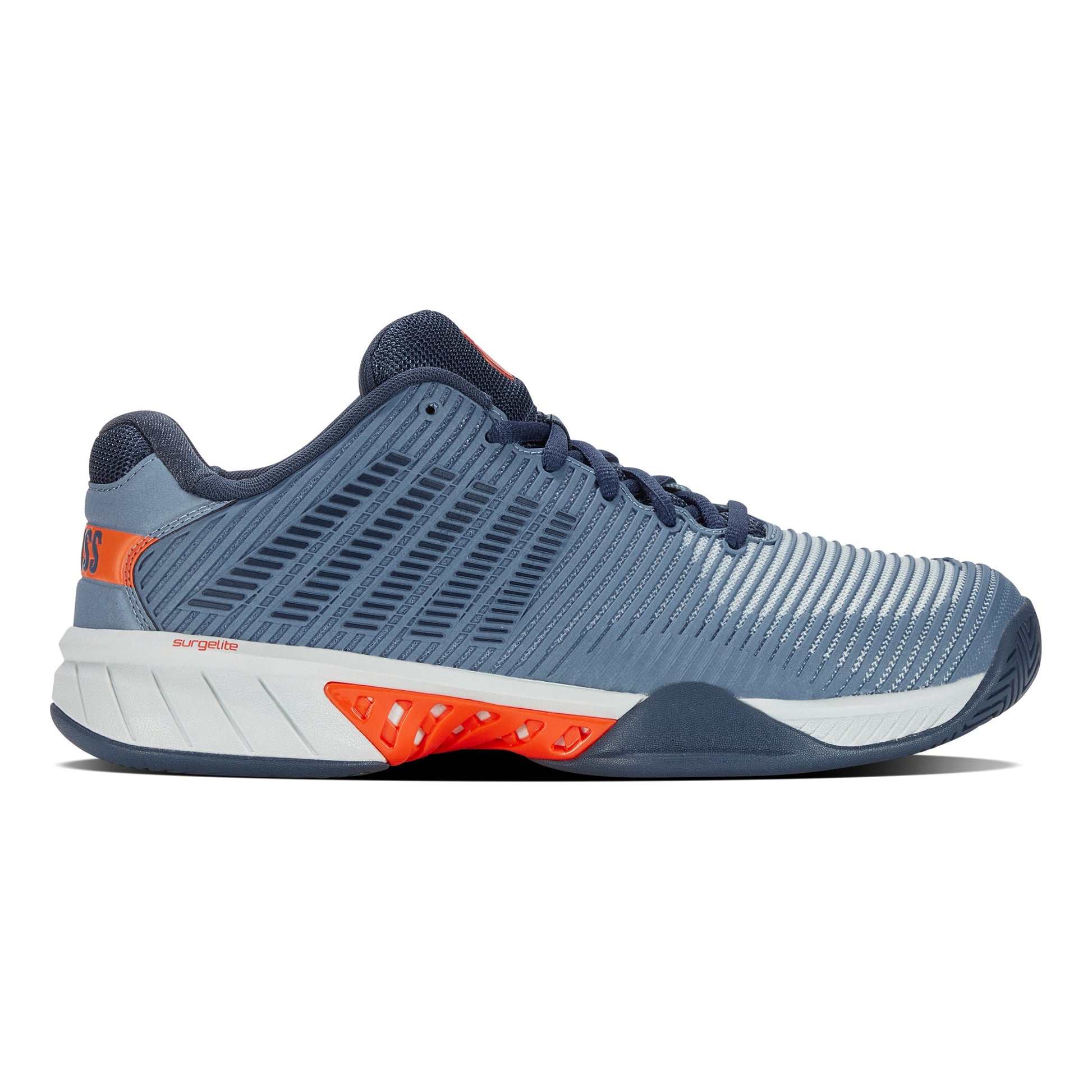 K-Swiss Hypercourt Express 2 Allroundsko Herrar - blågrå, orange