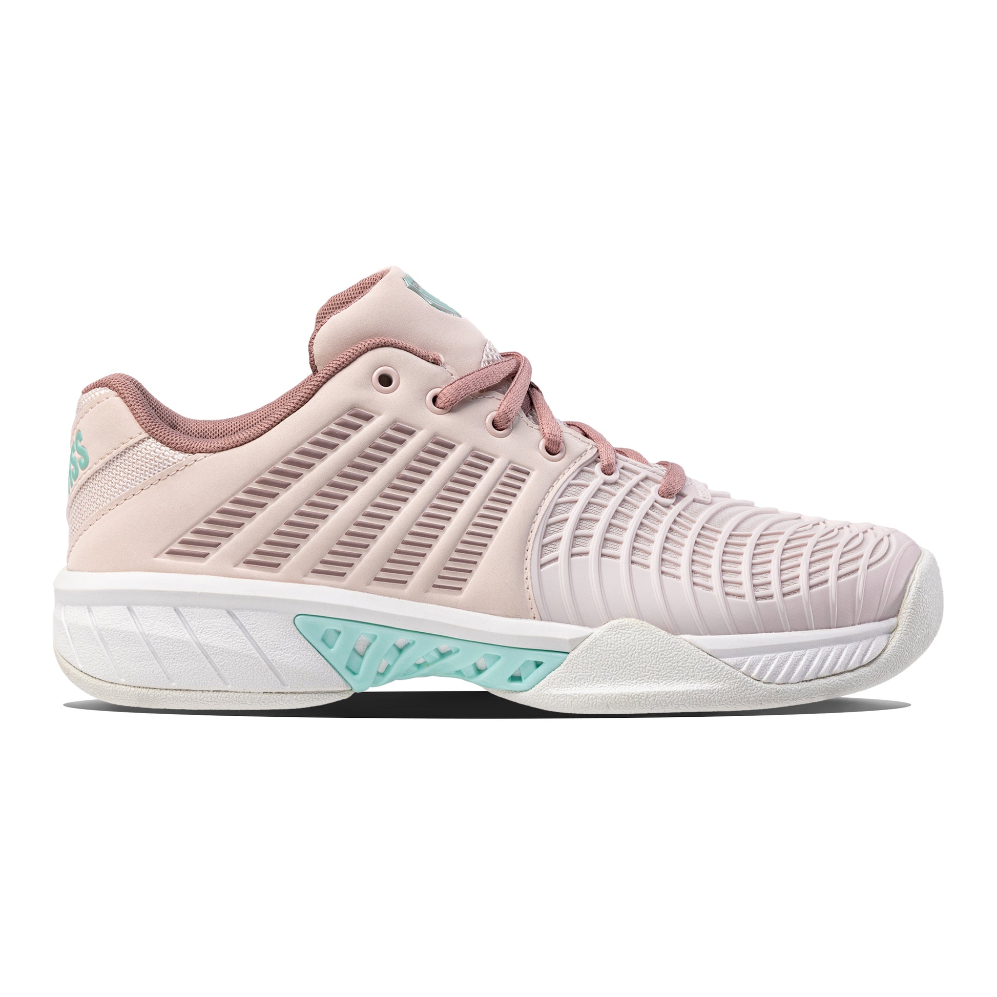 K-Swiss Express Light 3 Inomhussko Damer - gammal rosa, mörkröd