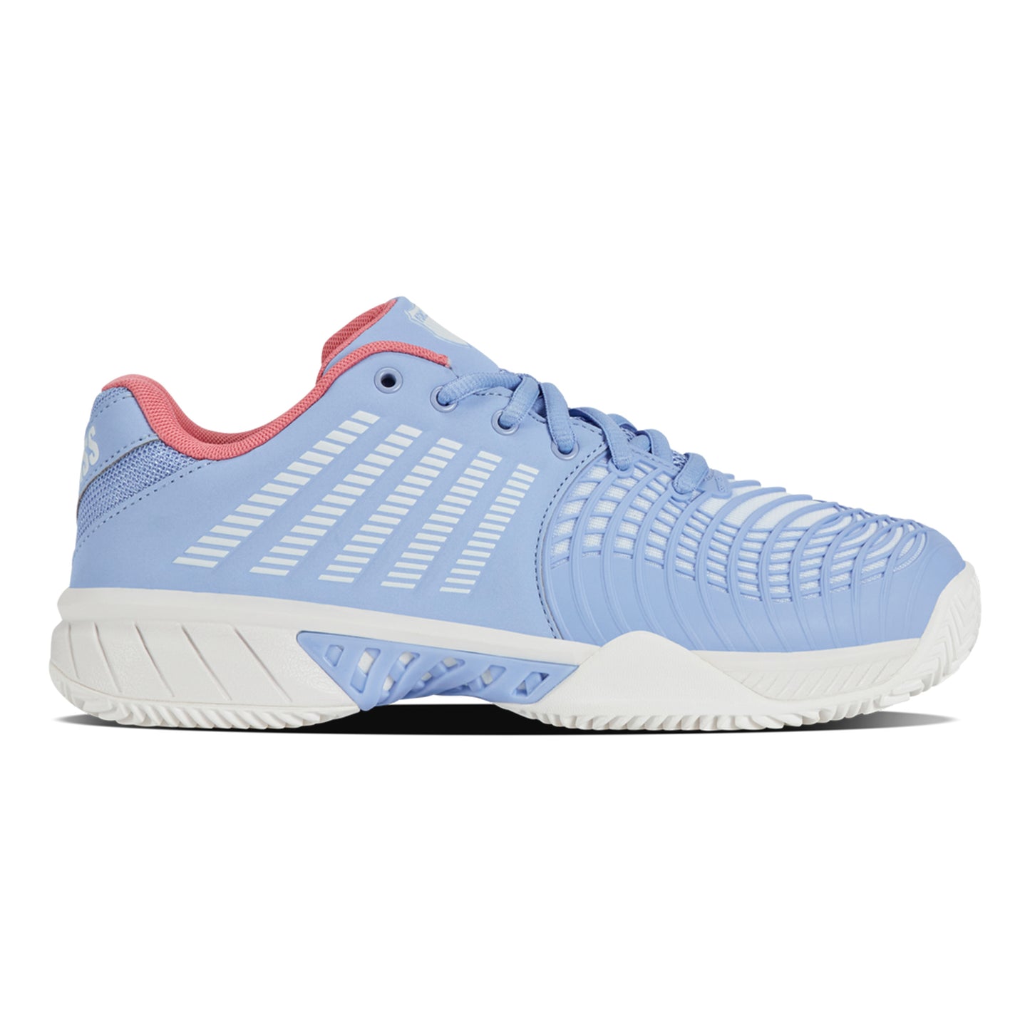 K-Swiss Express Light 3 Sko för grus Damer - ljusblå, vit