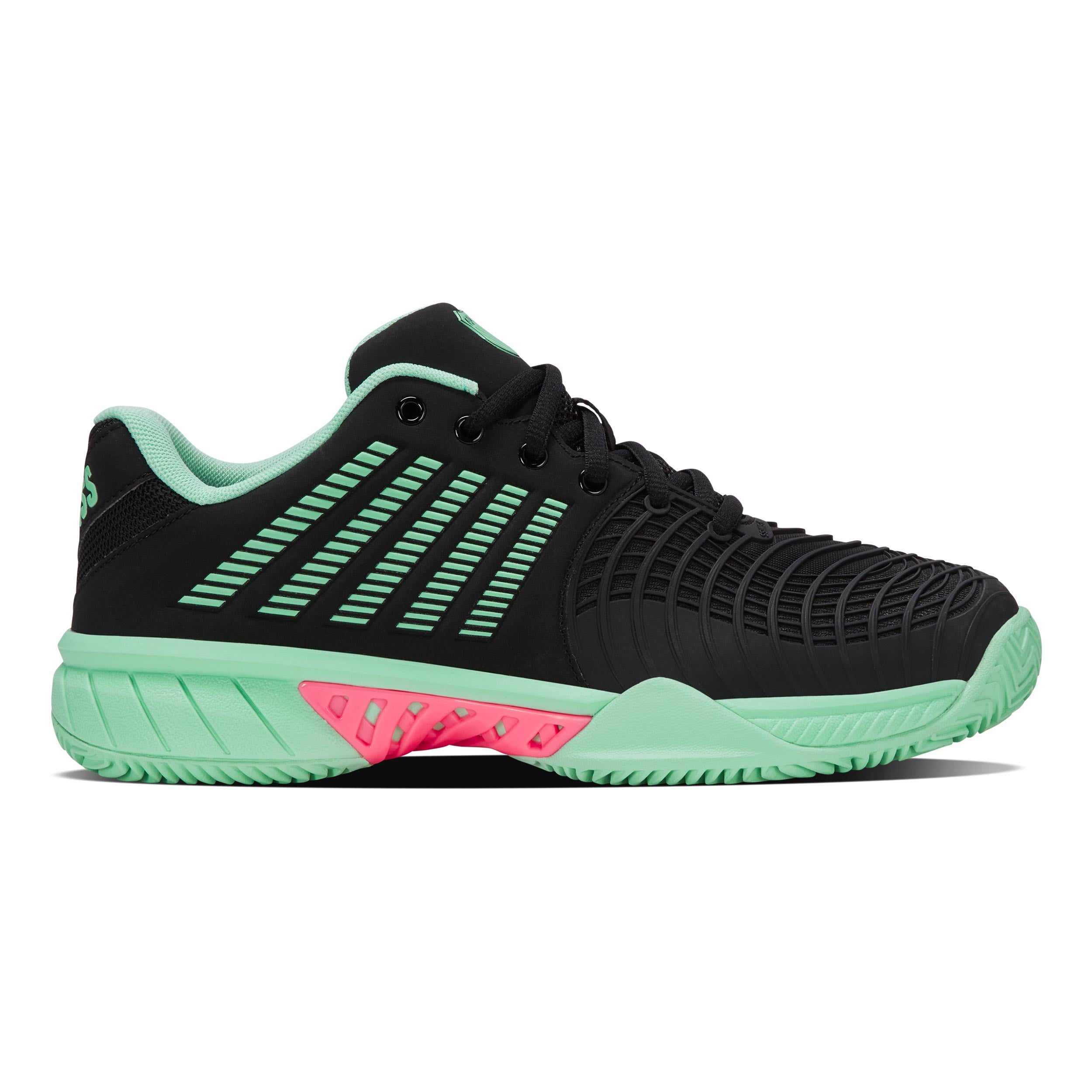 K-Swiss Express Light 3 Sko för grus Damer - svart, mint