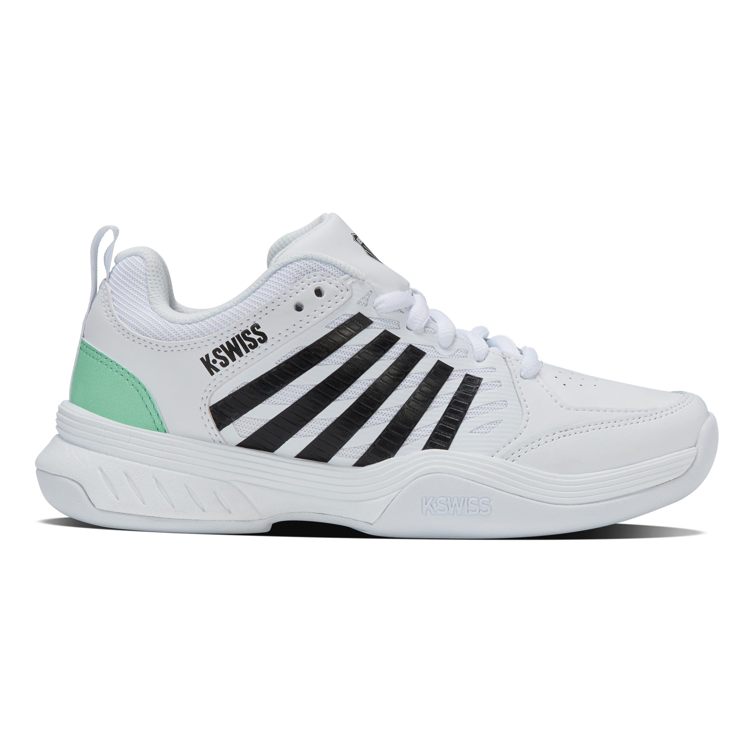 K-Swiss Court Express 2 Inomhussko Damer - vit, mint
