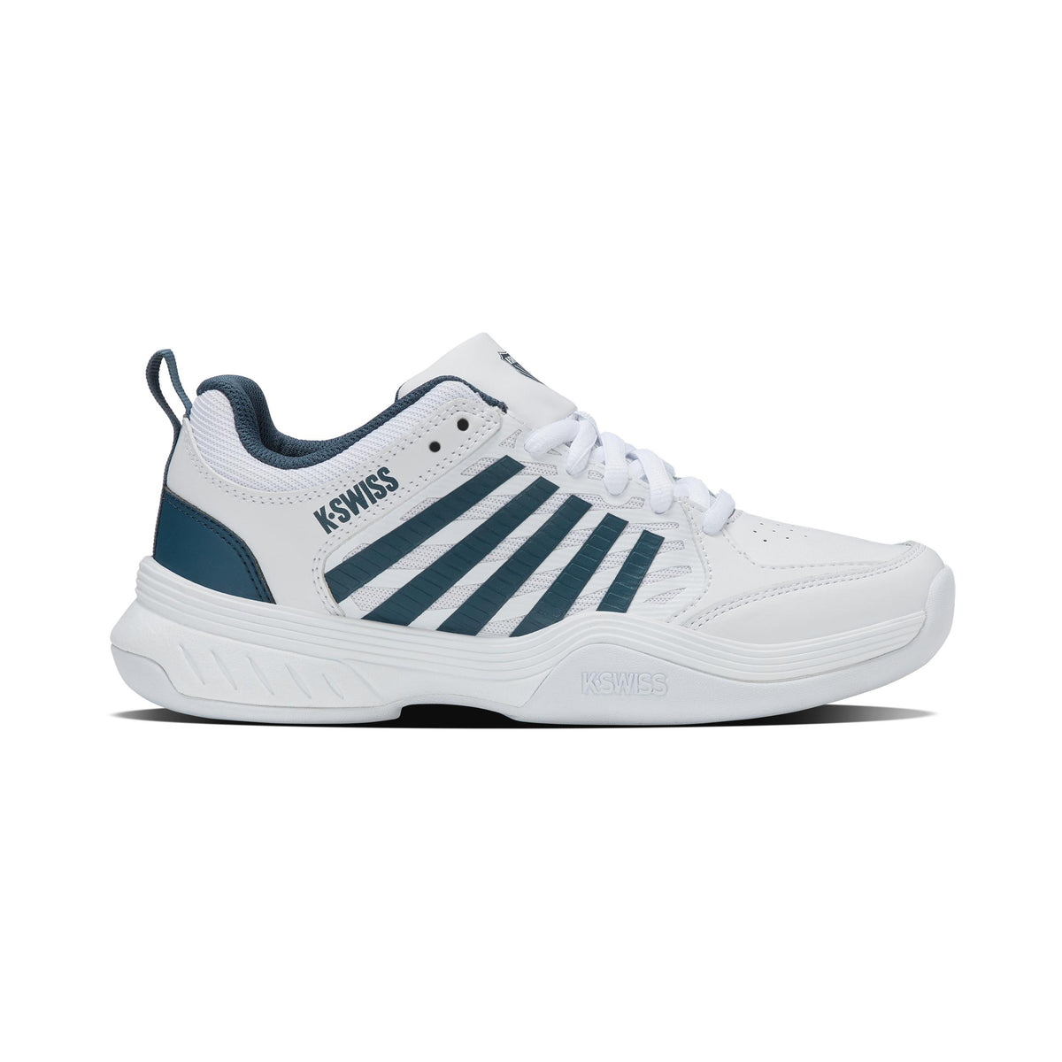 K-Swiss Court Express 2 Inomhussko Barn - vit, petrol