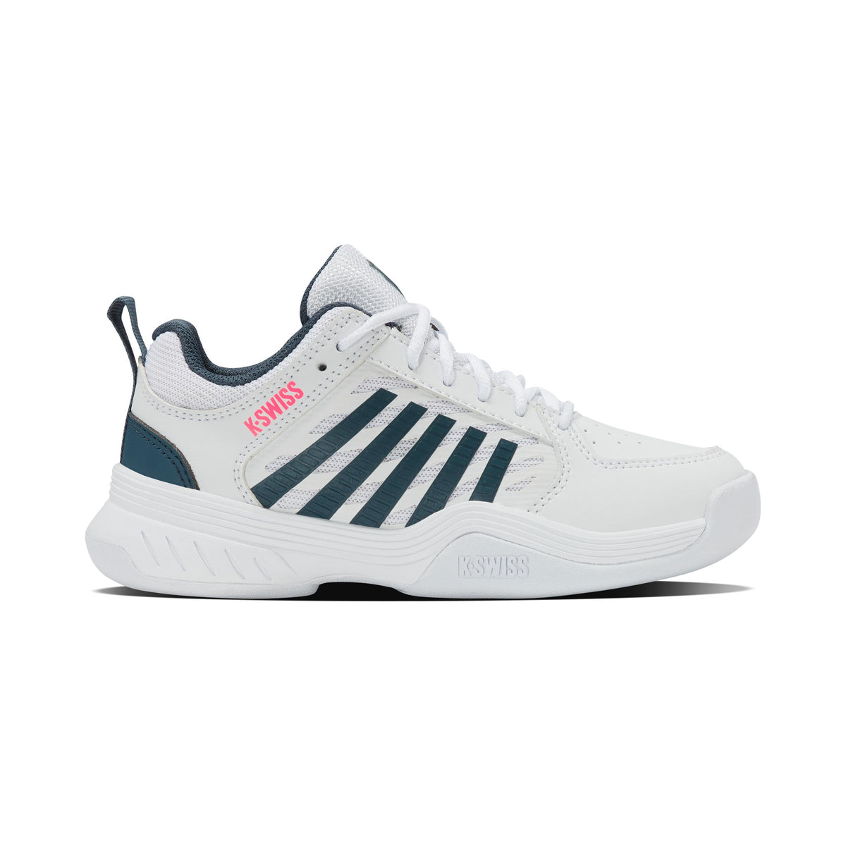 K-Swiss Court Express 2 Inomhussko Barn - vit, petrol