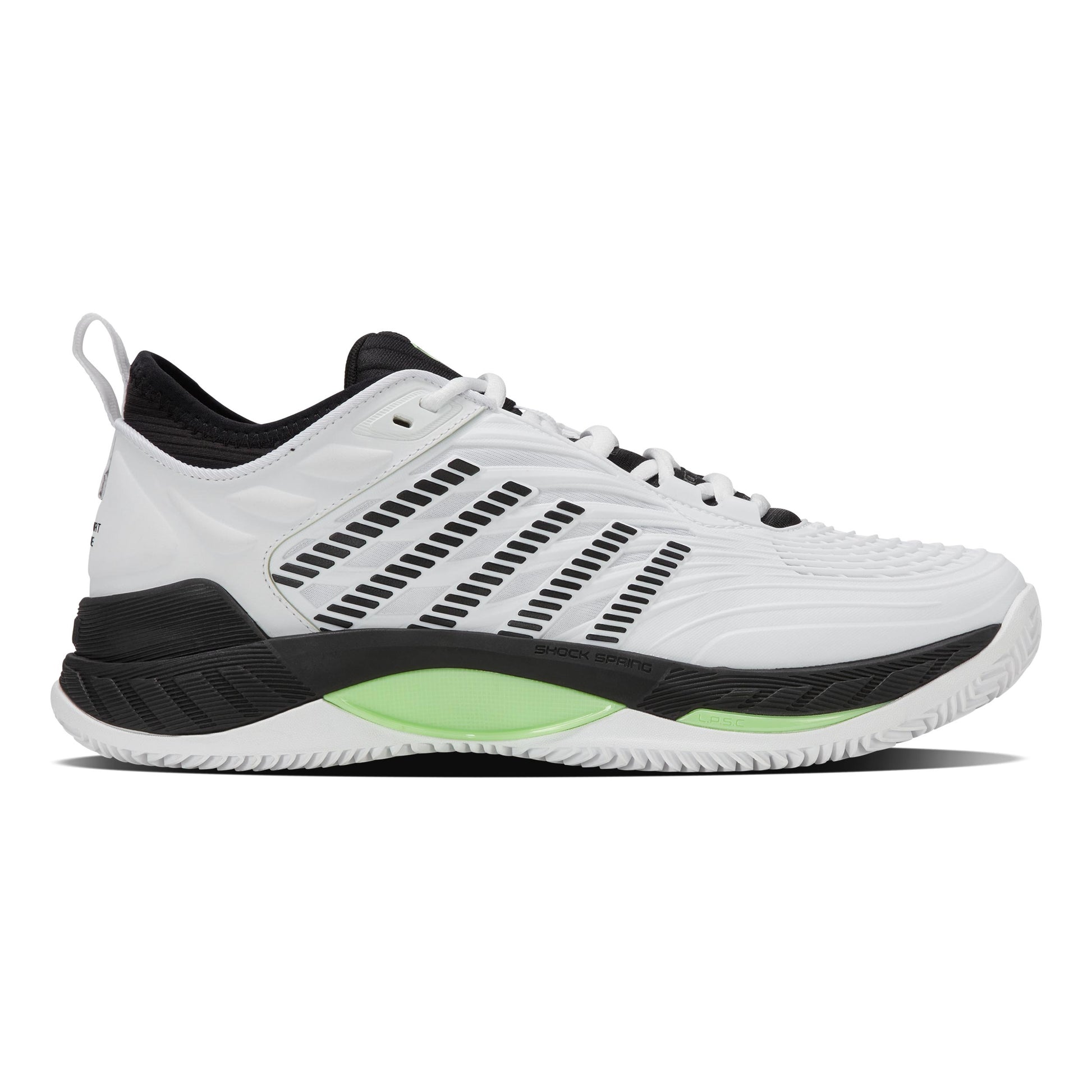 K-Swiss Hypercourt Supreme 2 Sko För Grus Herrar-Vit,Grön