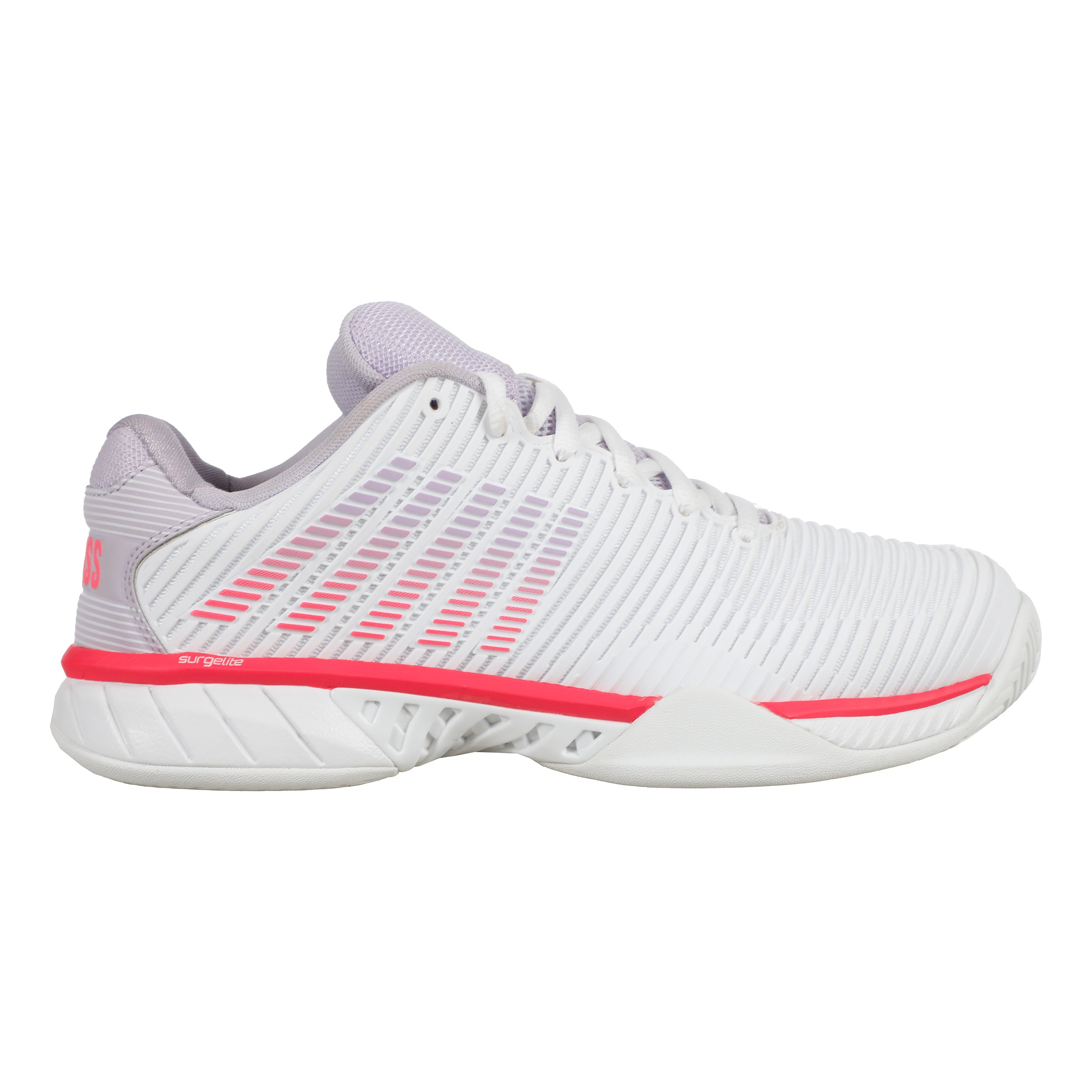 K-Swiss Hypercourt Express 2 Allroundsko Damer-Vit,Neonpink