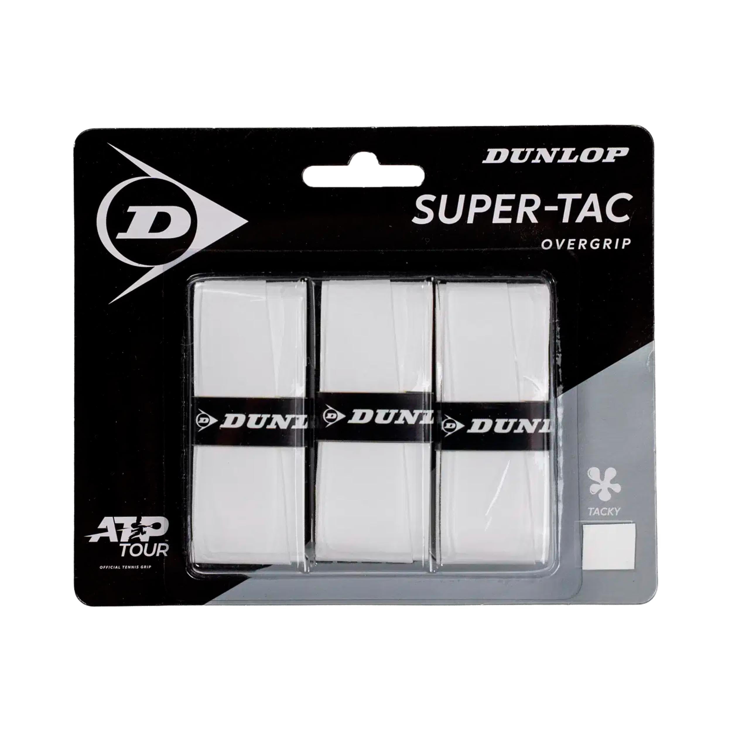 Dunlop Super Tac 3-pack - vit