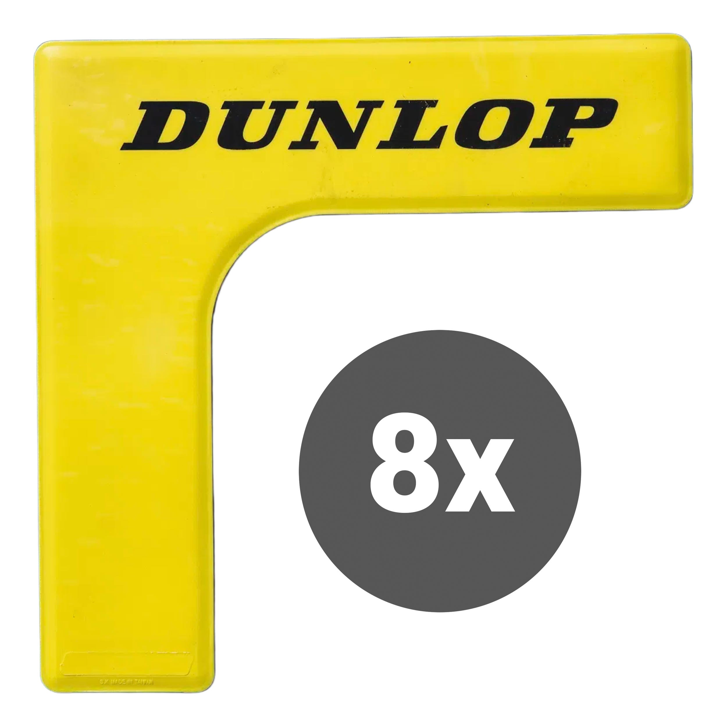 Dunlop Markeringshörn 8-pack-Gul
