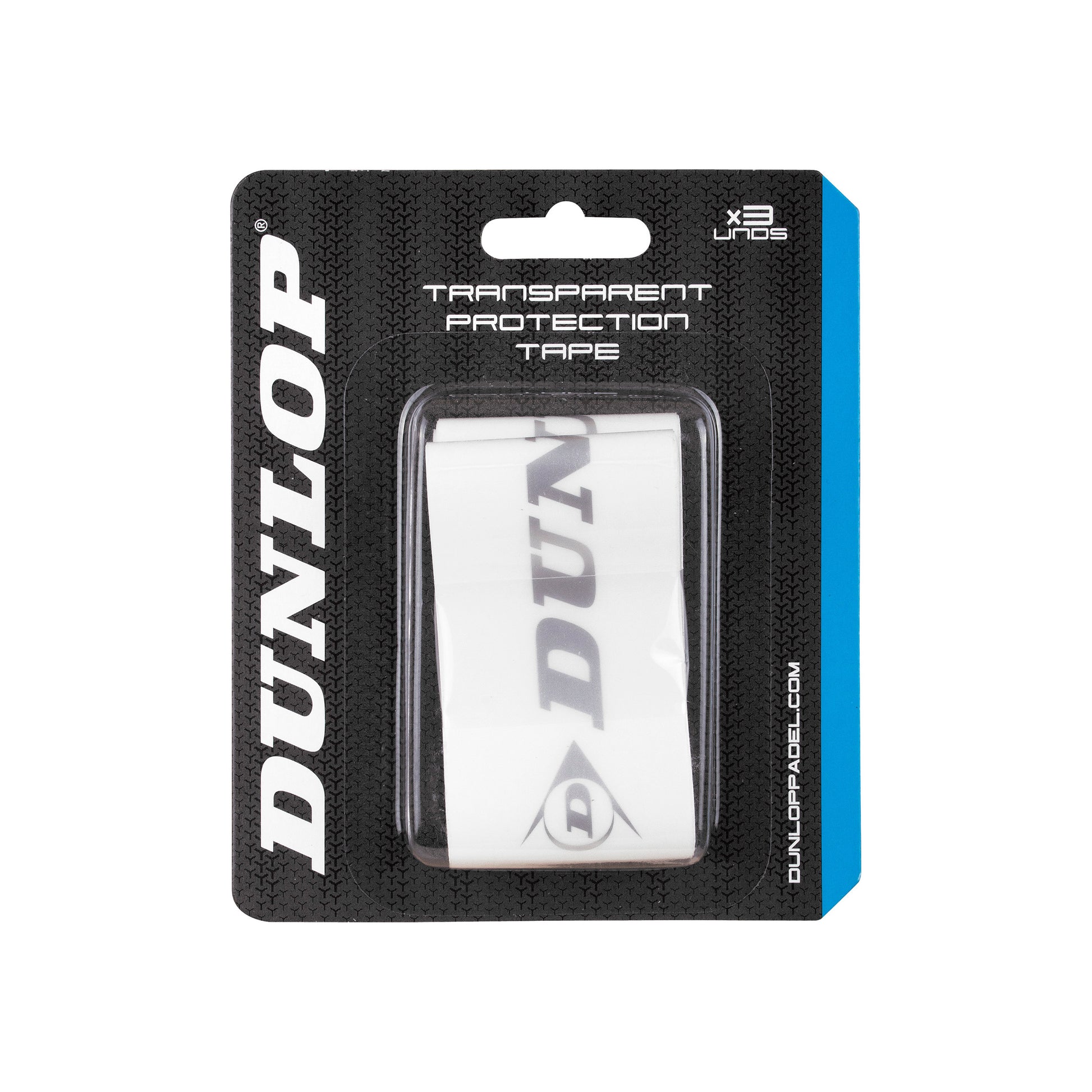 Dunlop Padel Transparent Pro Tape Racketskyddstejp-Transparent