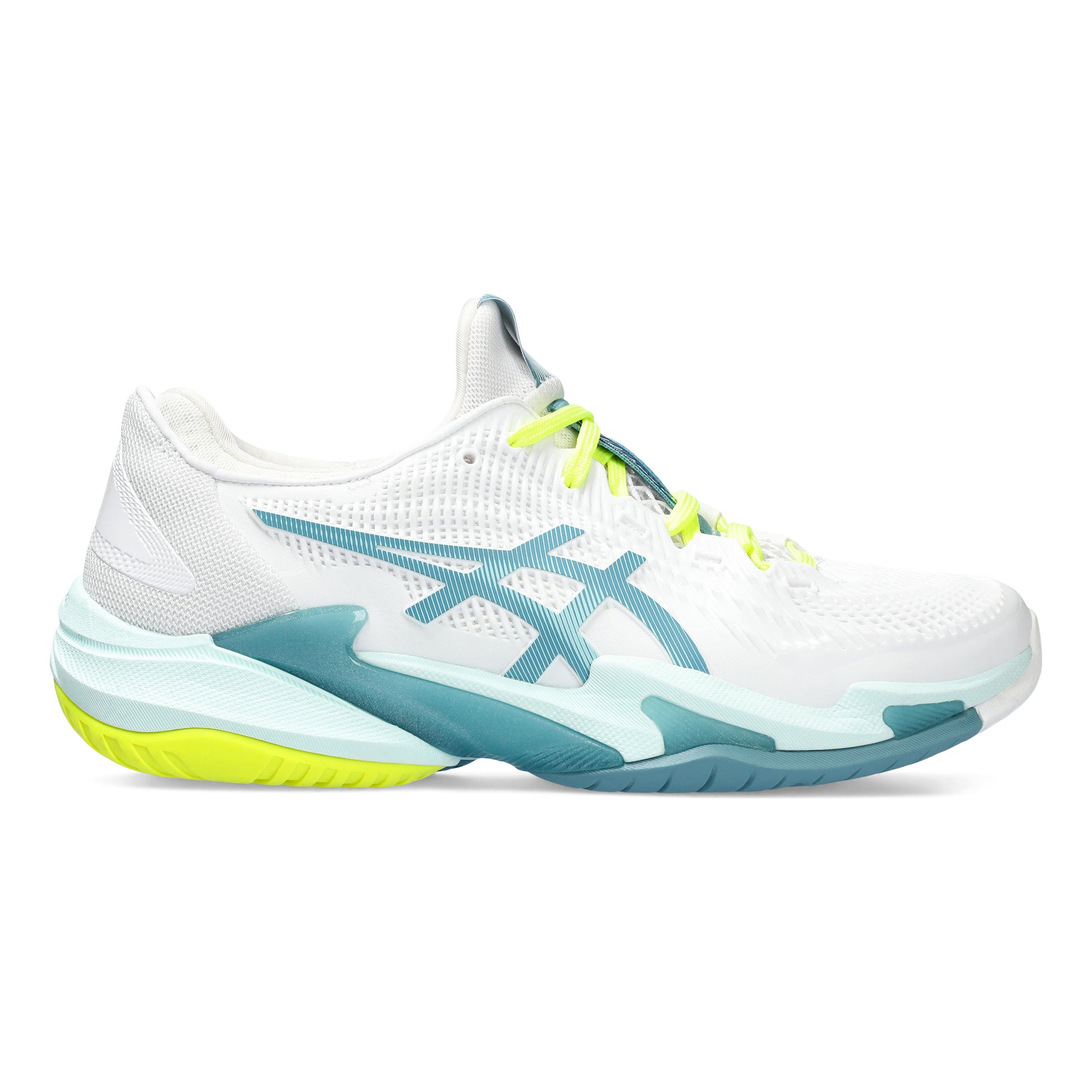 ASICS Court FF 3 Allroundsko Damer - vit, petrol