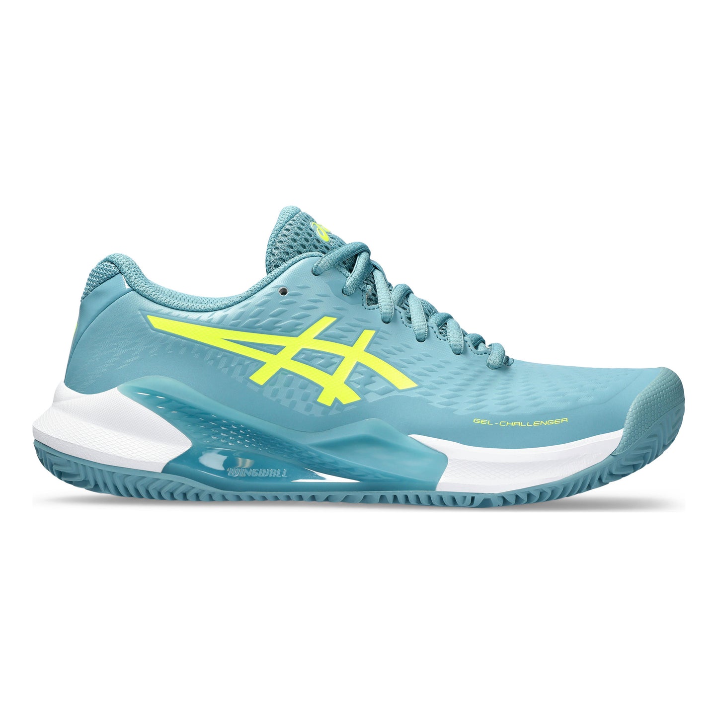ASICS Gel-Challenger 14 Sko för grus Damer - petrol, vit
