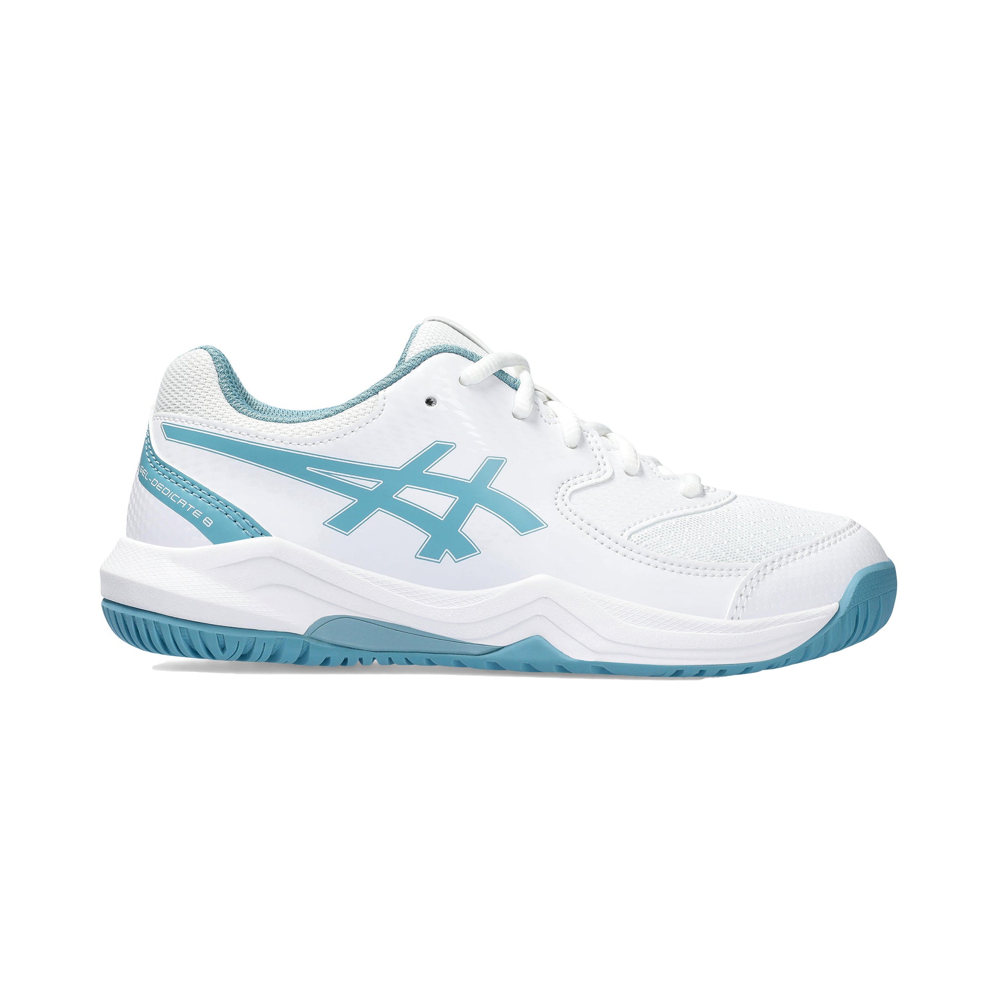 ASICS Gel-Dedicate 8 GS Allroundsko Barn - vit, turkos