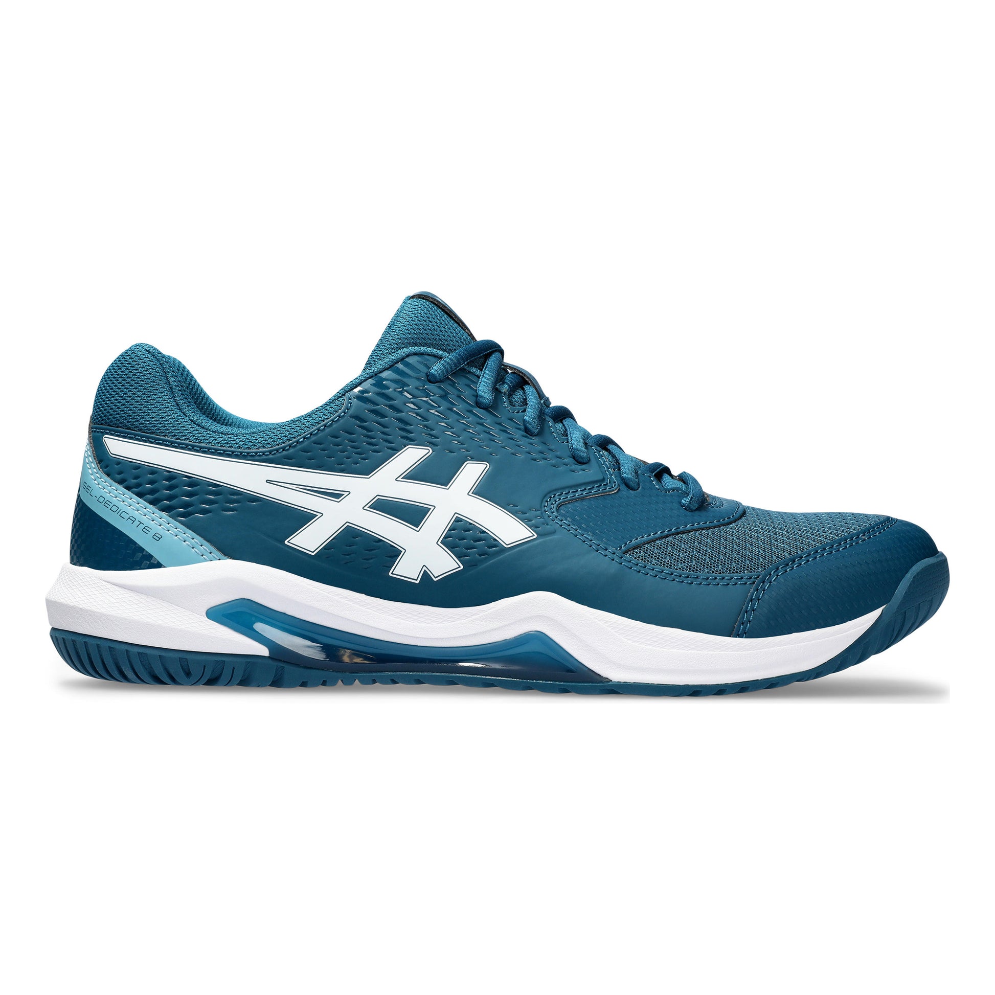 ASICS Gel-Dedicate 8 Allroundsko Herrar - petrol, vit