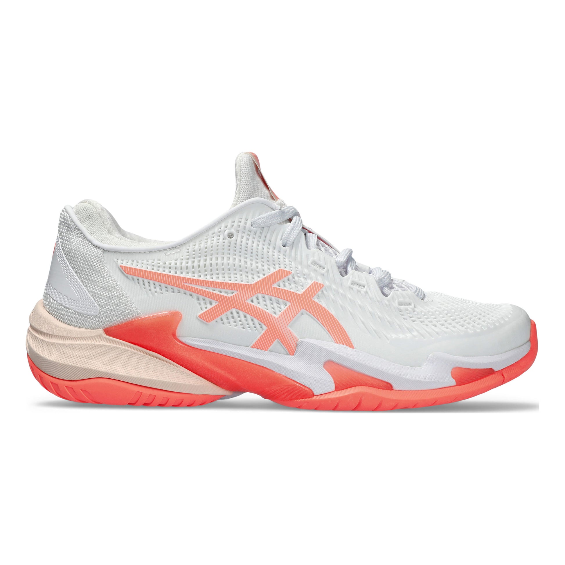 ASICS Court FF 3 Allroundsko Damer - vit, korall