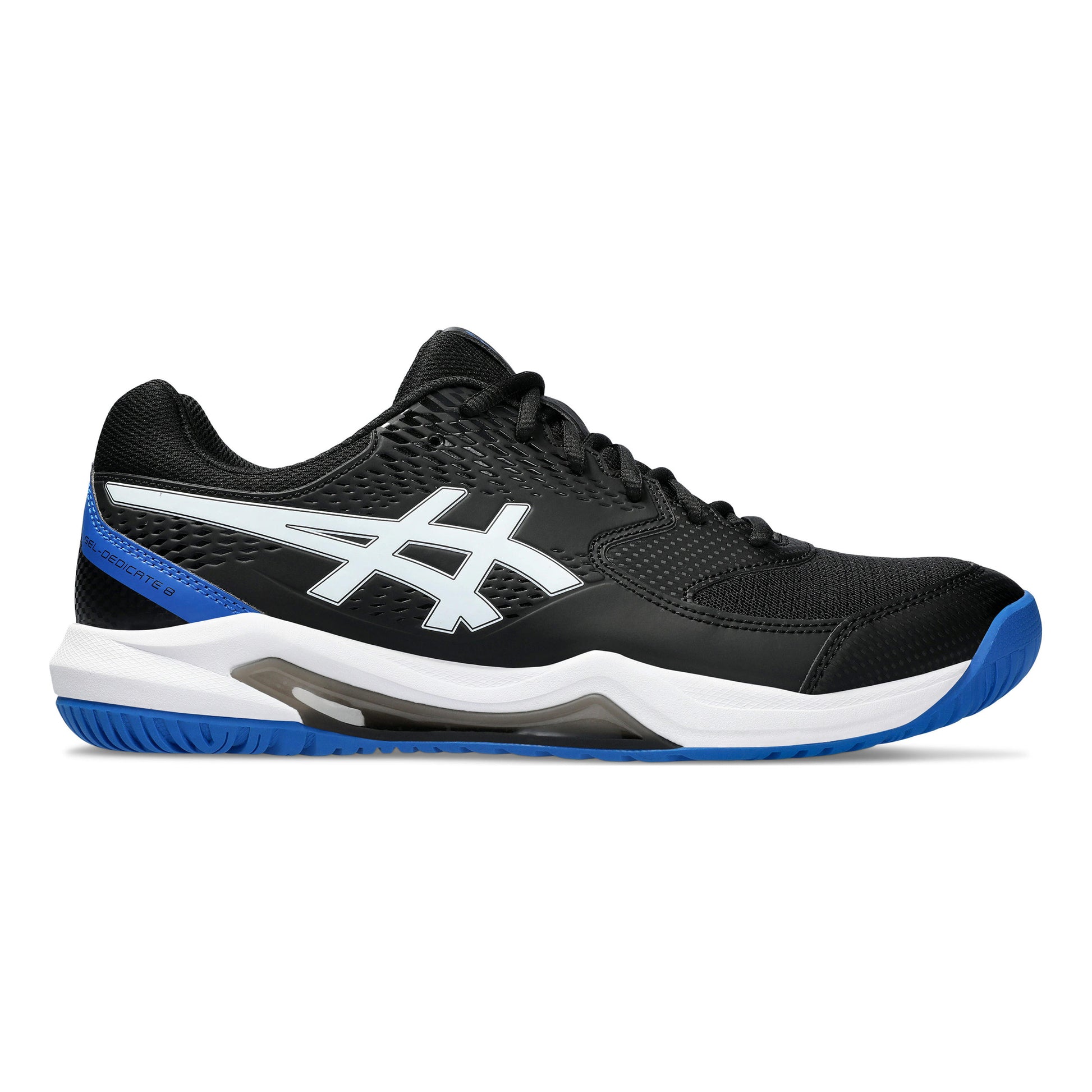 ASICS Gel-Dedicate 8 Allroundsko Herrar - svart, vit