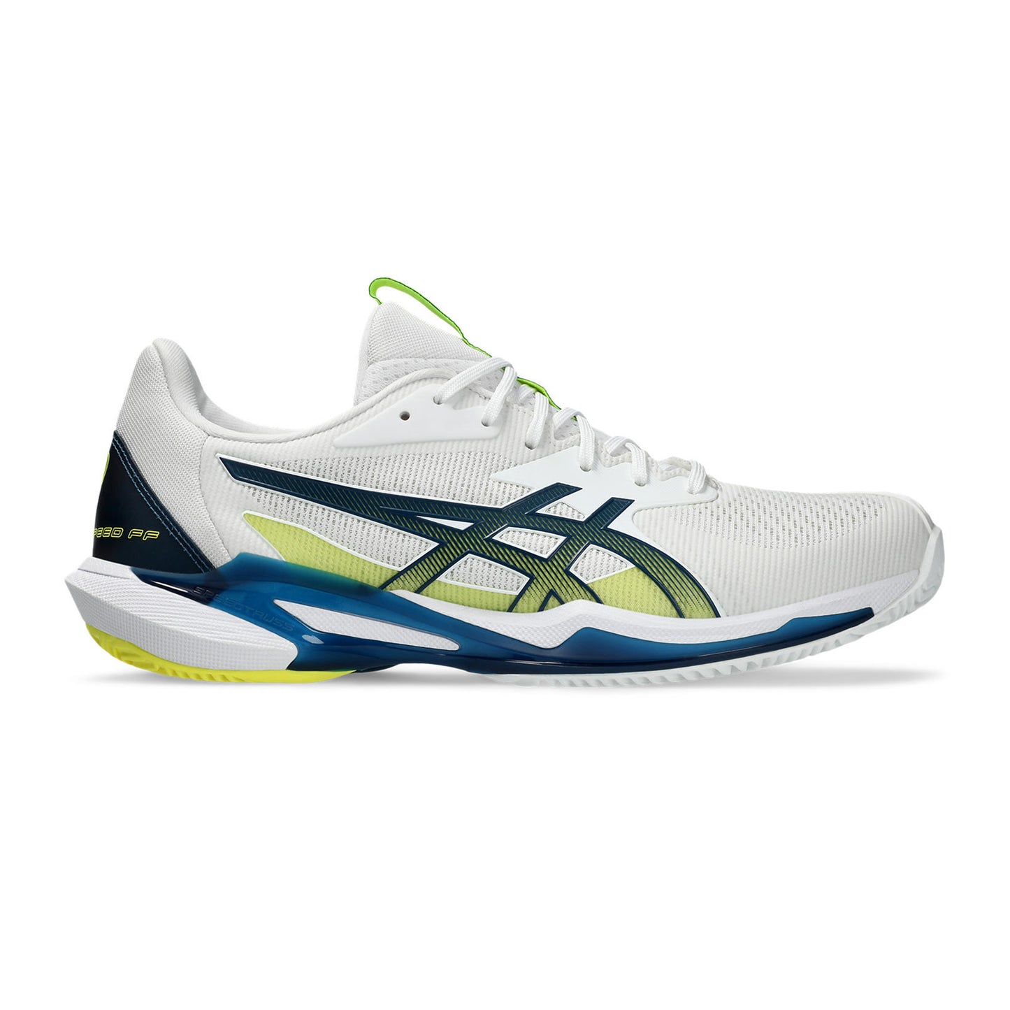 ASICS Solution Speed FF 3 Sko för grus Herrar - vit, flerfärgad