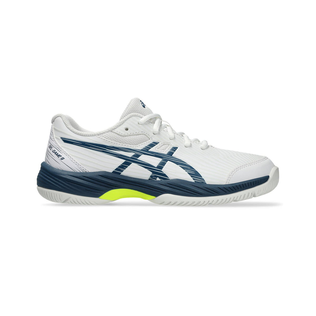 ASICS Gel-Game 9 GS Allroundsko Barn - vit, blå