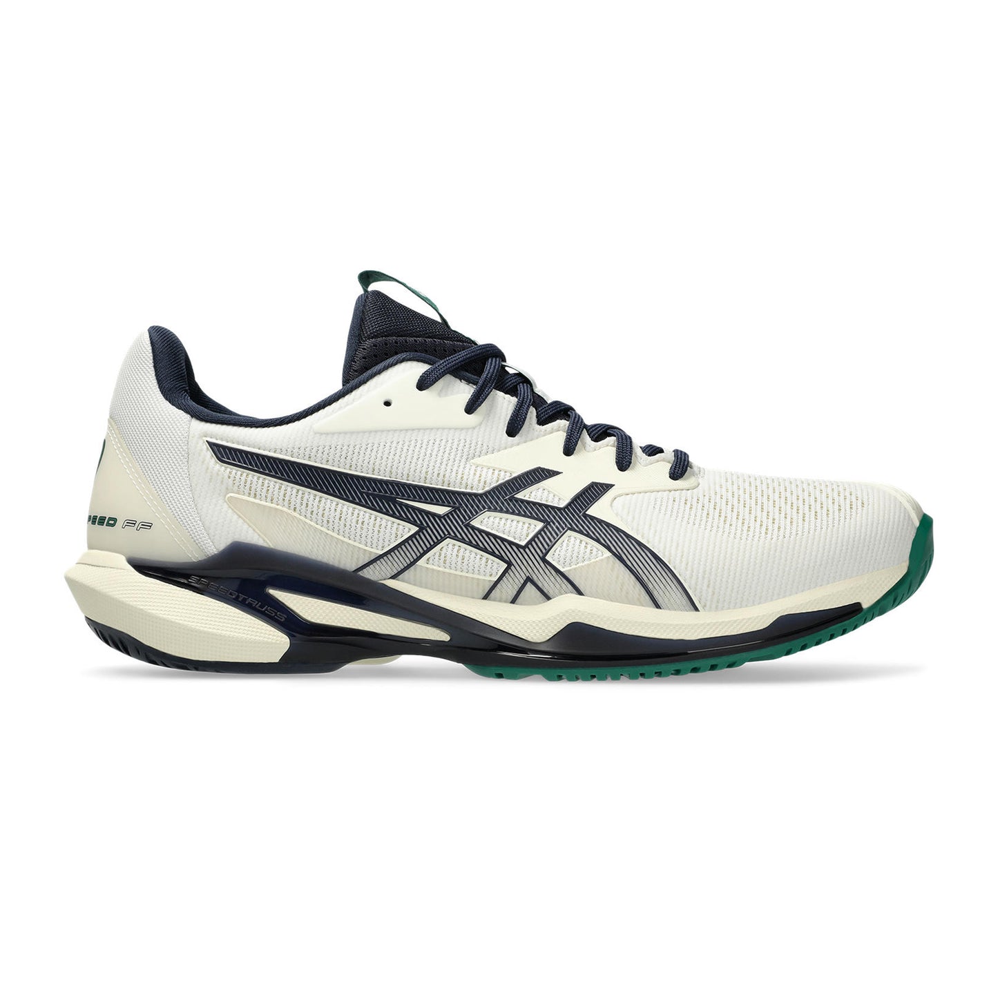ASICS Solution Speed FF 3 Allroundsko Herrar - creme, mörkblå