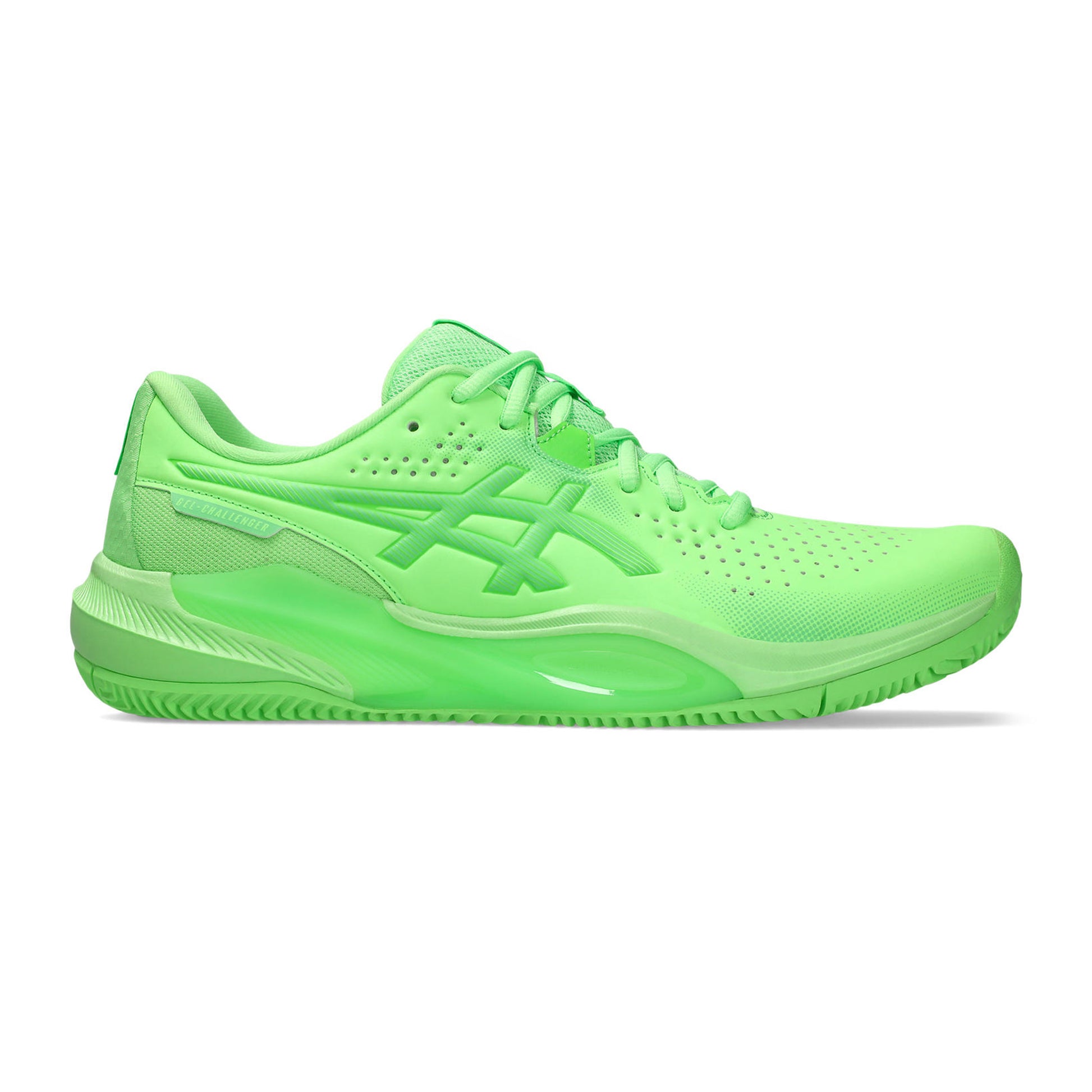 ASICS Gel-Challenger 15 Sko för grus Herrar - neongrön, ljusgrön